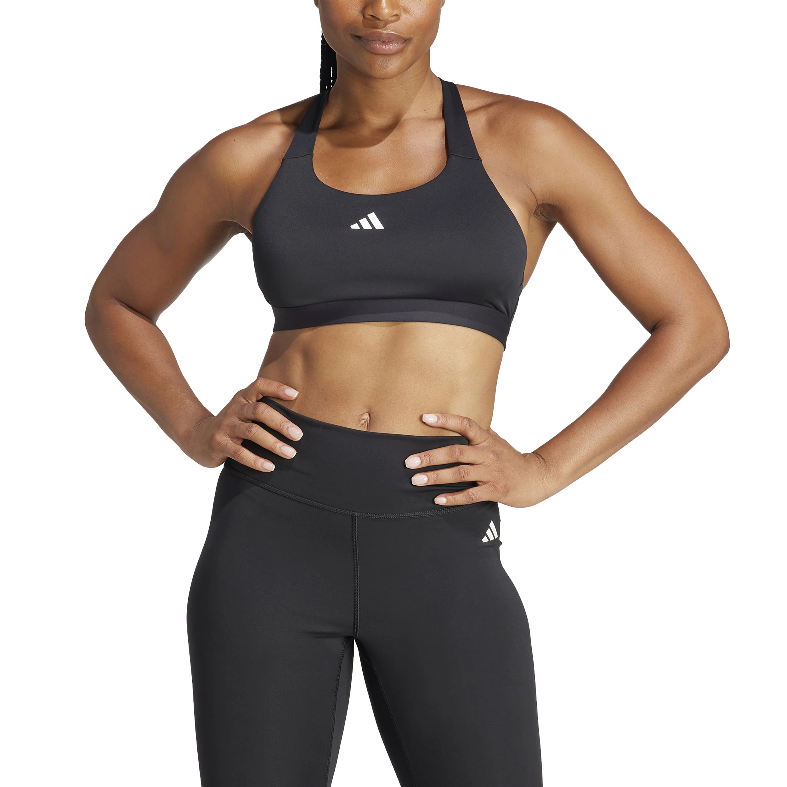 Training High Support Sport-BH Damen - schwarz - Image 4