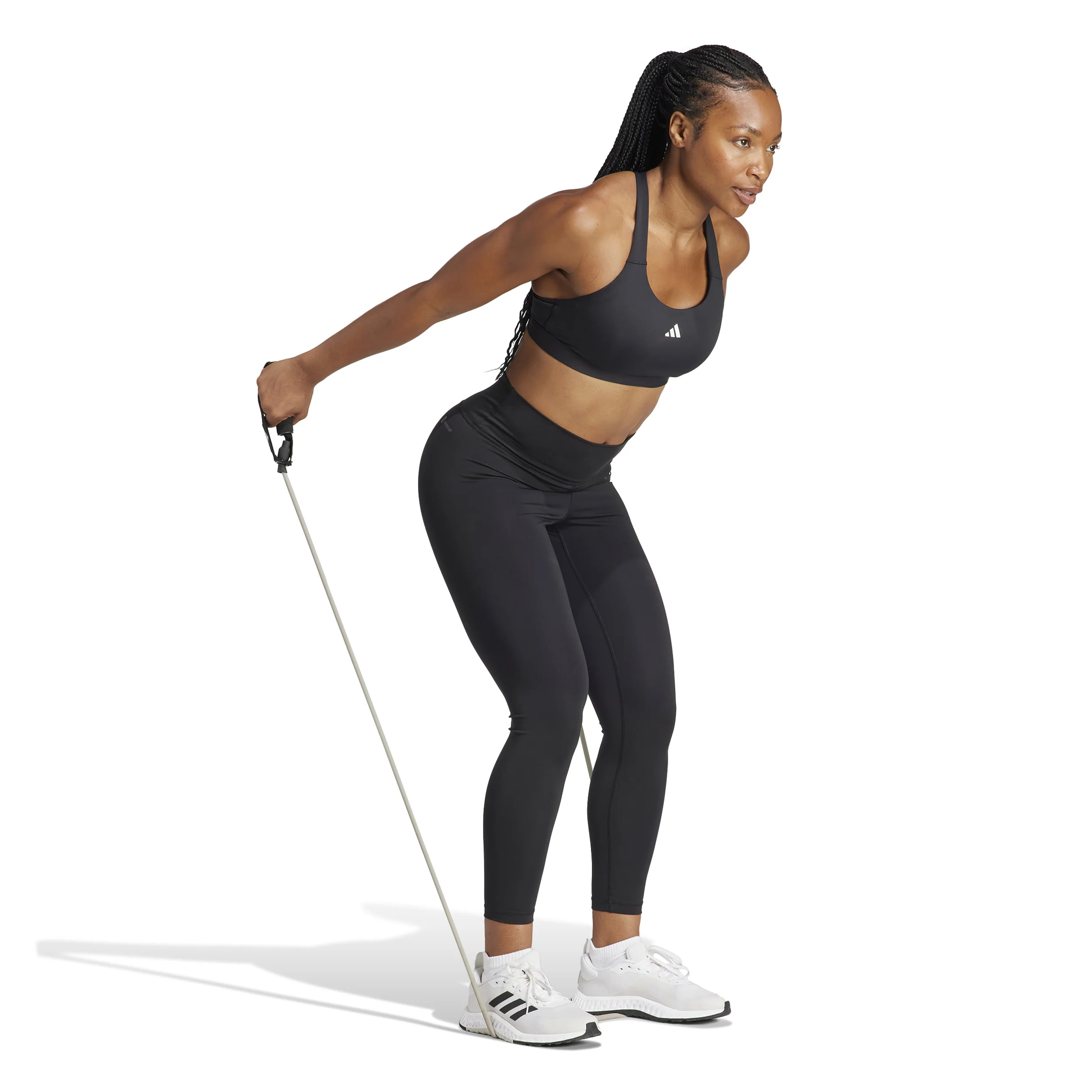 Training High Support Sport-BH Damen - schwarz - Image 6