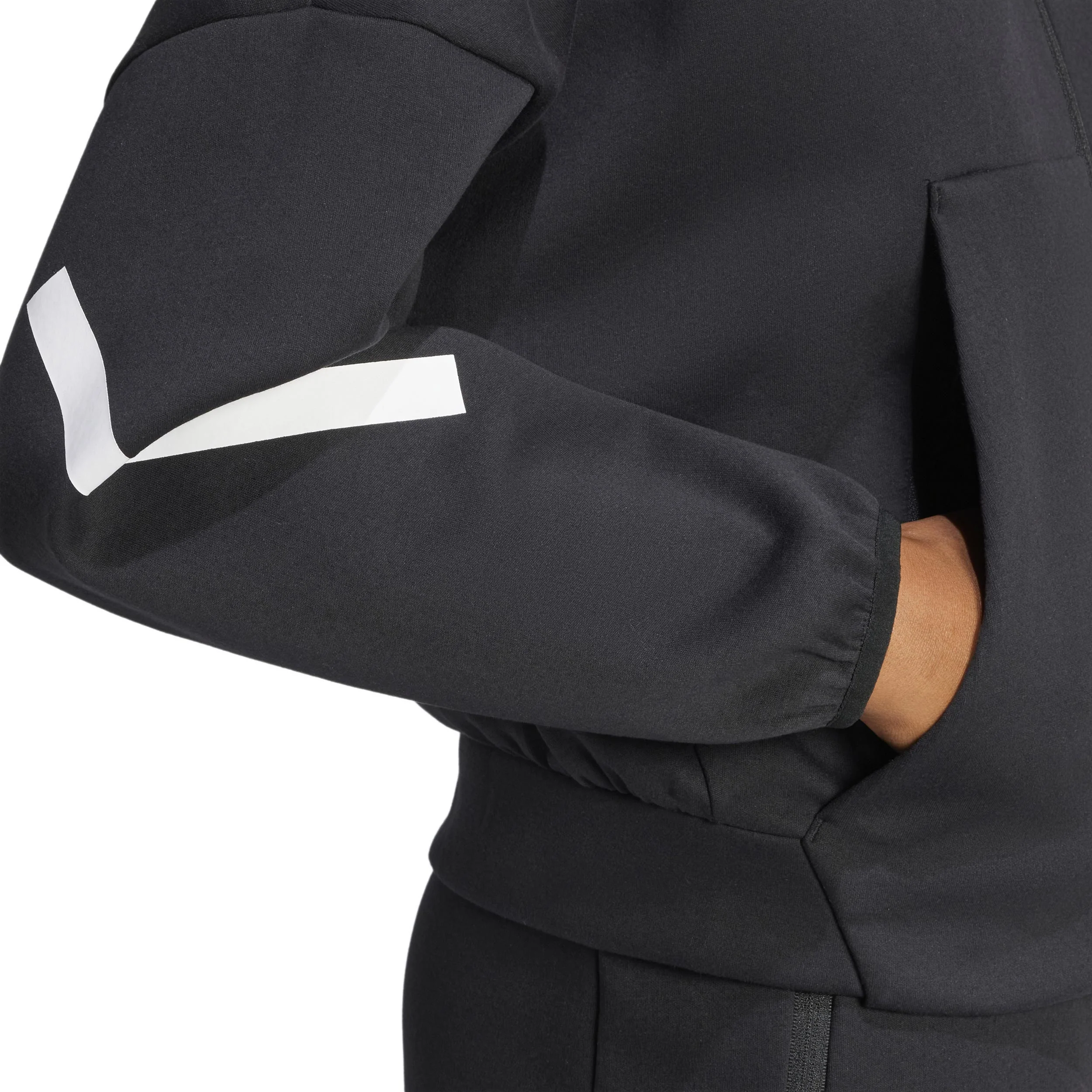 Trainingsjacke Damen-Schwarz,Weiß - Image 6