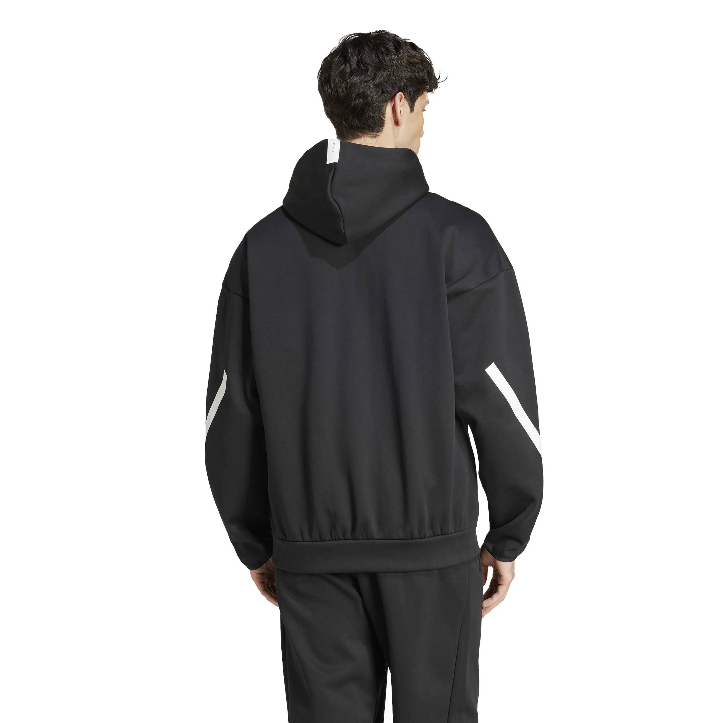 Trainingsjacke Herren-Schwarz,Weiß - Image 3