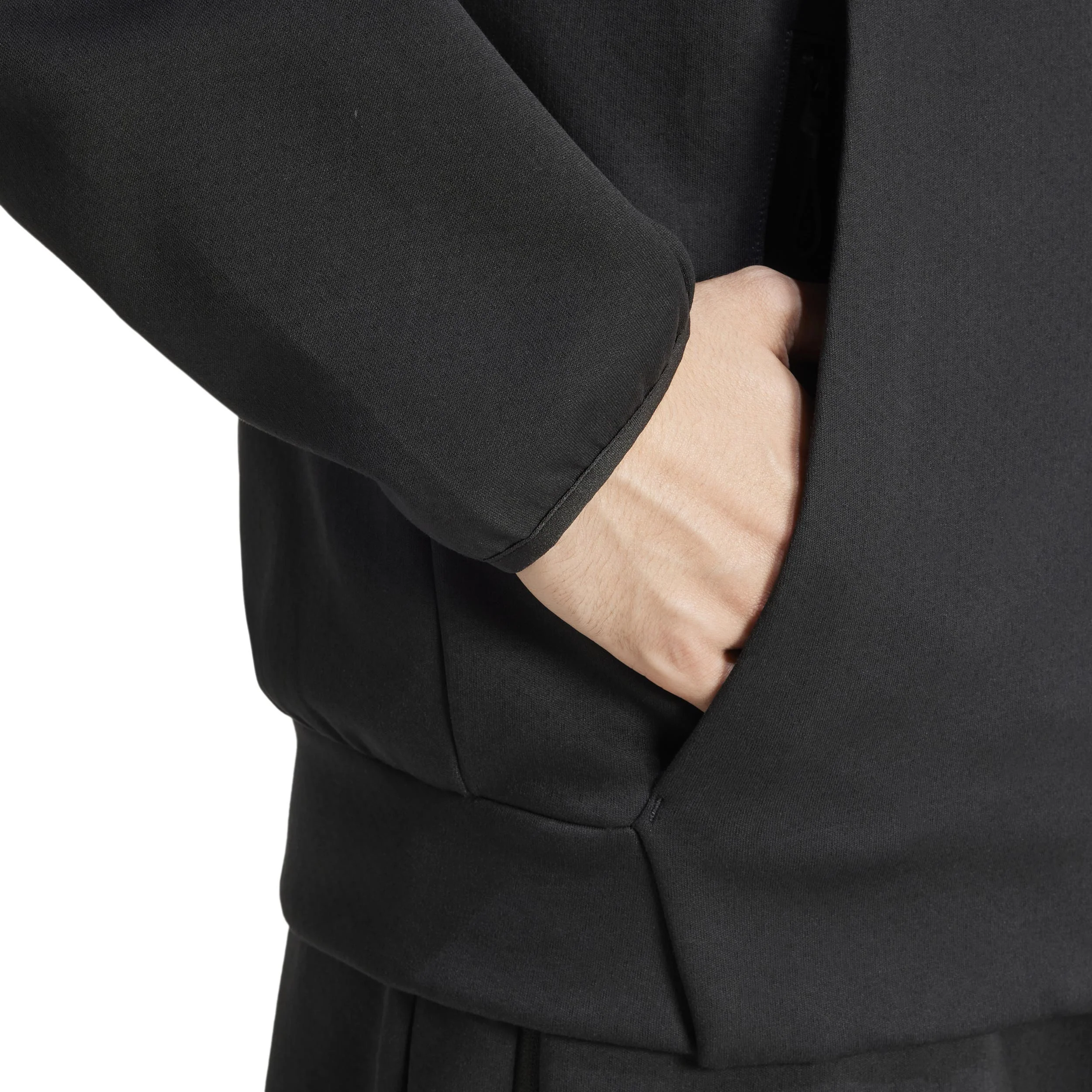 Trainingsjacke Herren-Schwarz,Weiß - Image 6