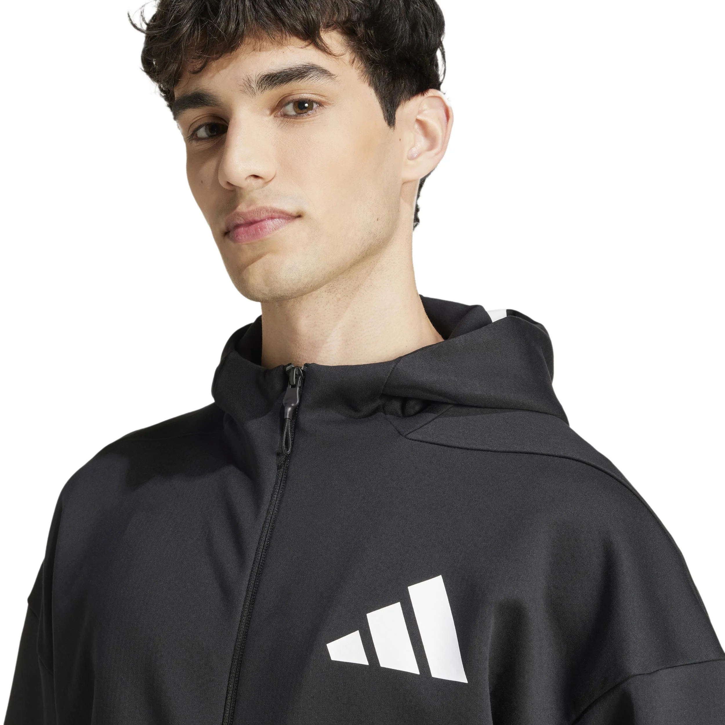 Trainingsjacke Herren-Schwarz,Weiß - Image 7