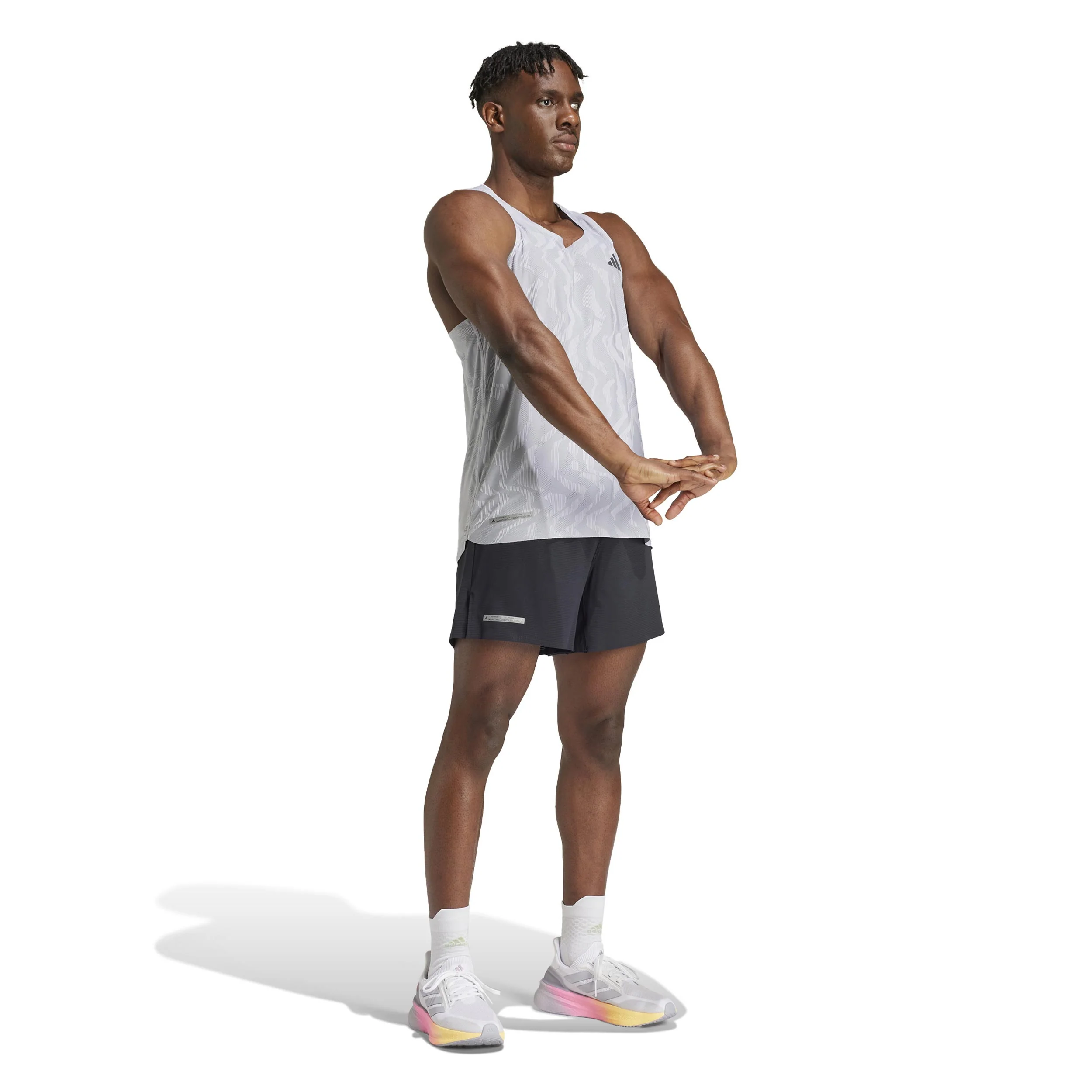 Ultimate Engineered Laufshirt Herren-Silber - Image 4