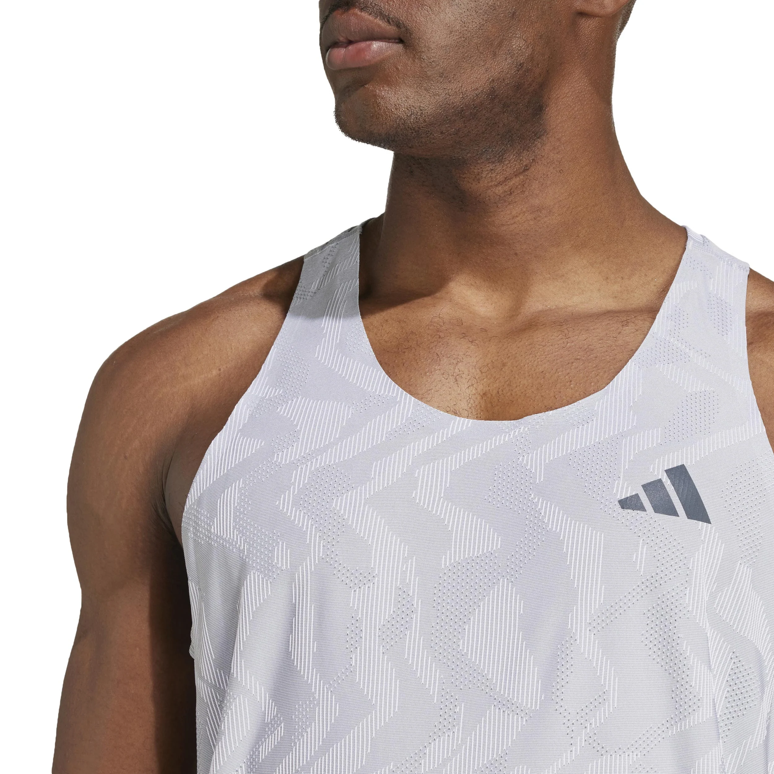 Ultimate Engineered Laufshirt Herren-Silber - Image 5