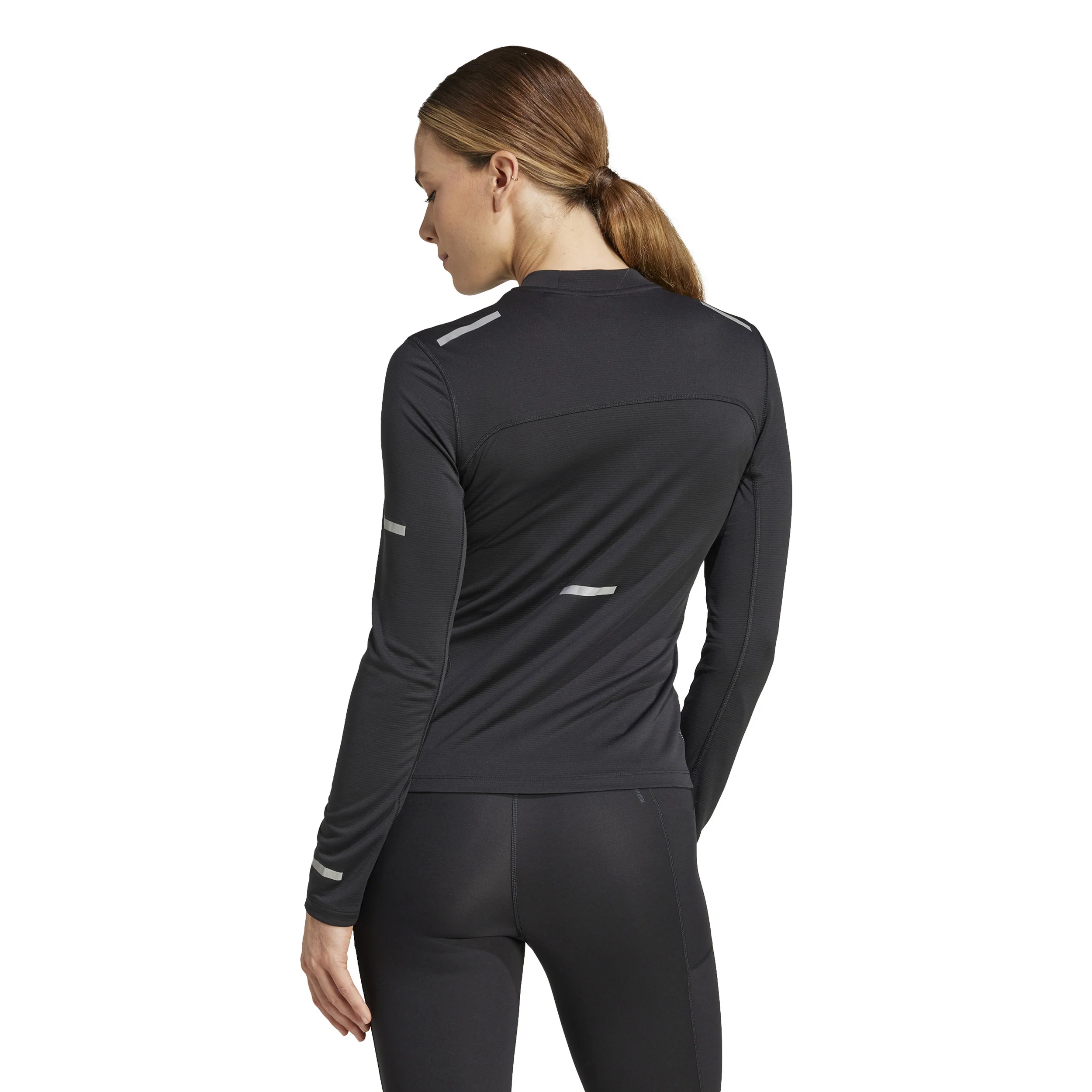 Ultimate High Visibility Laufshirt Damen-Schwarz - Image 3