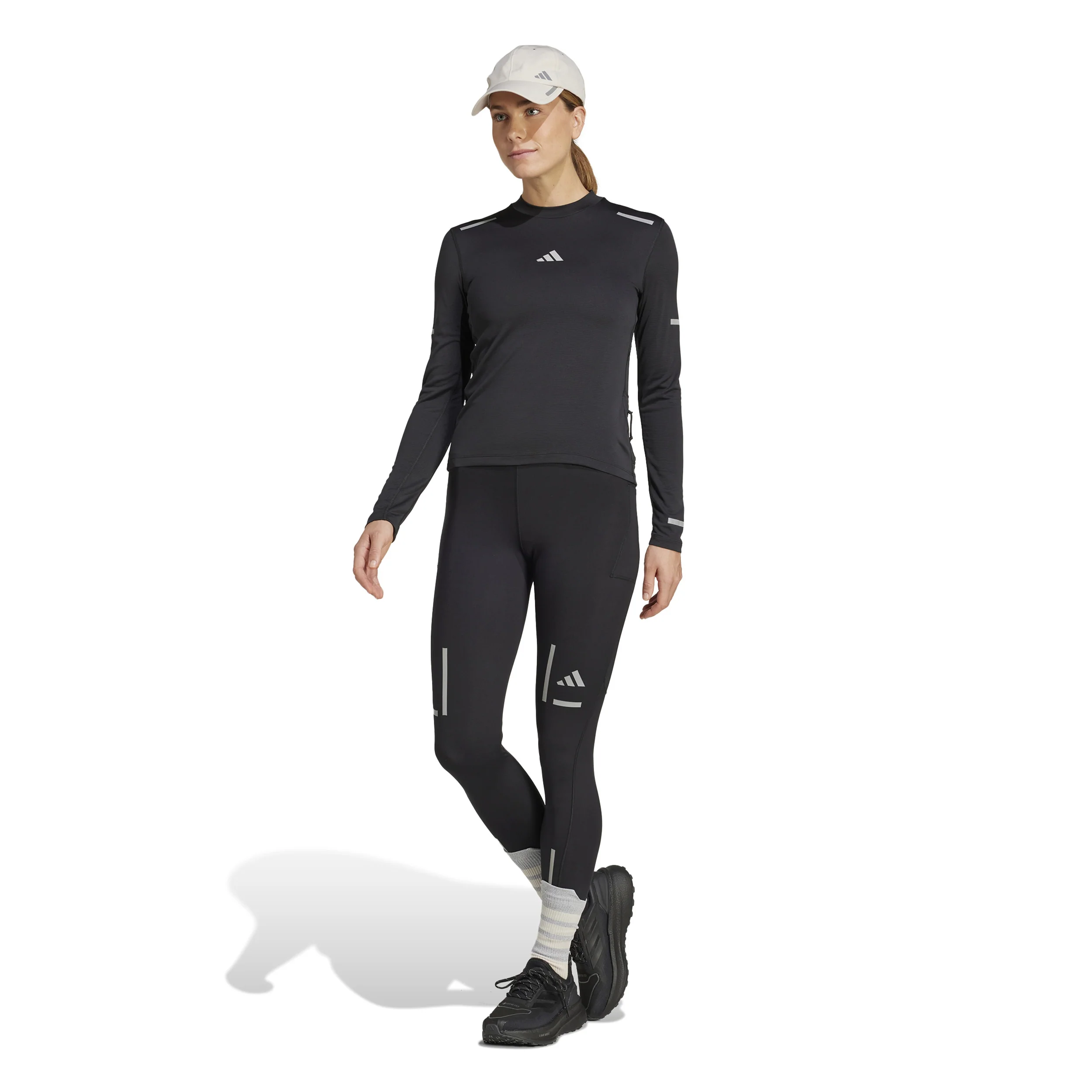 Ultimate High Visibility Laufshirt Damen-Schwarz - Image 5