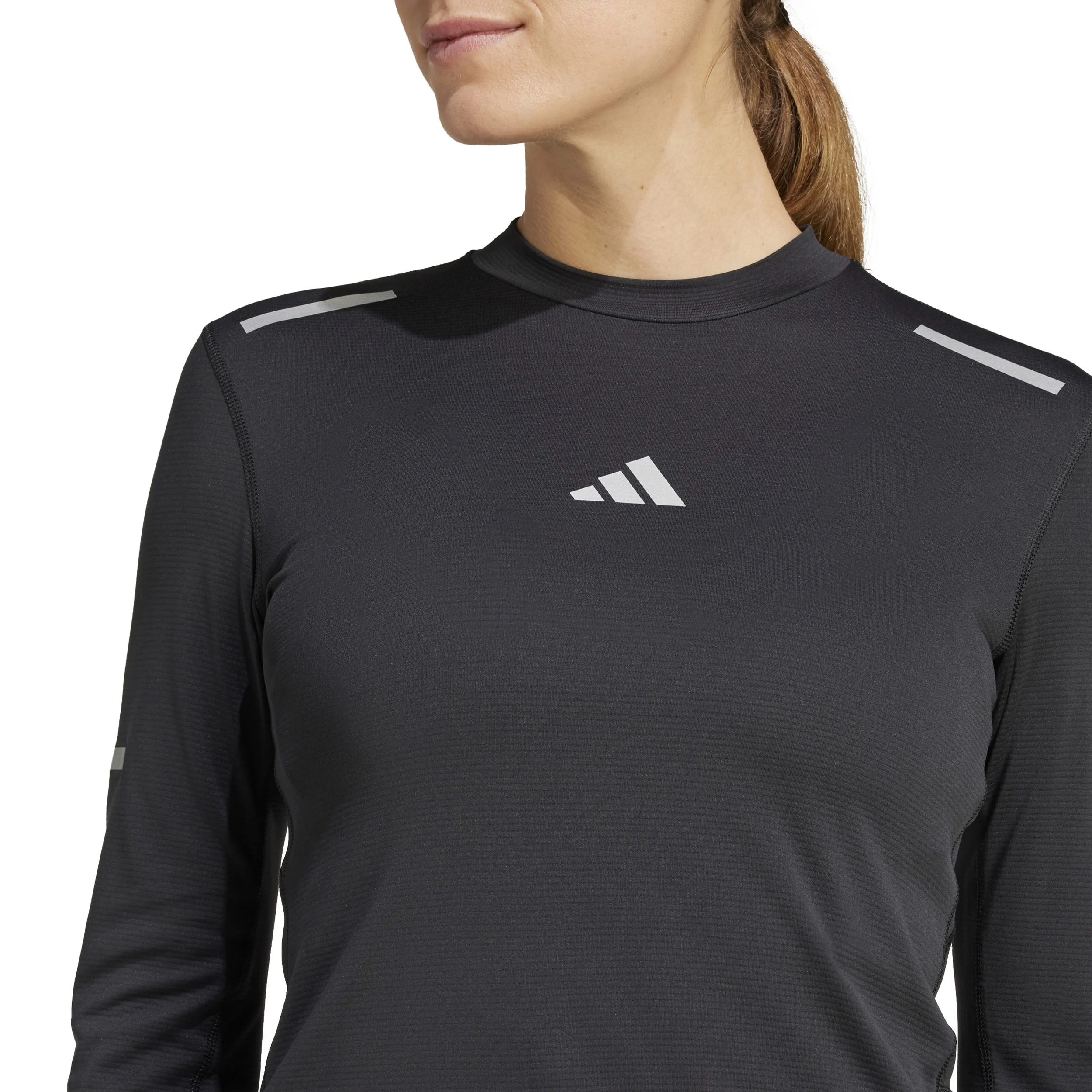 Ultimate High Visibility Laufshirt Damen-Schwarz - Image 7