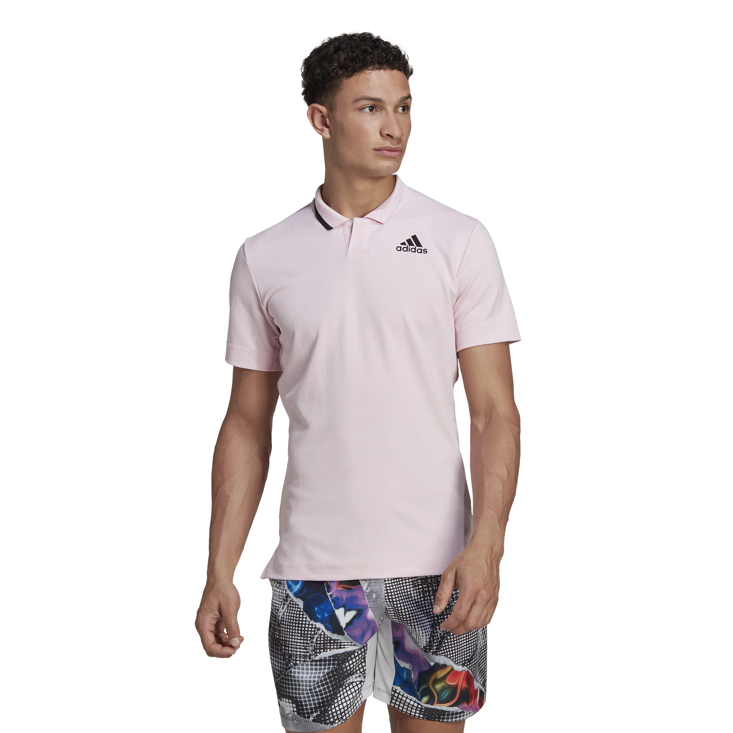 US Series Polo Herren-Rosa - Image 2