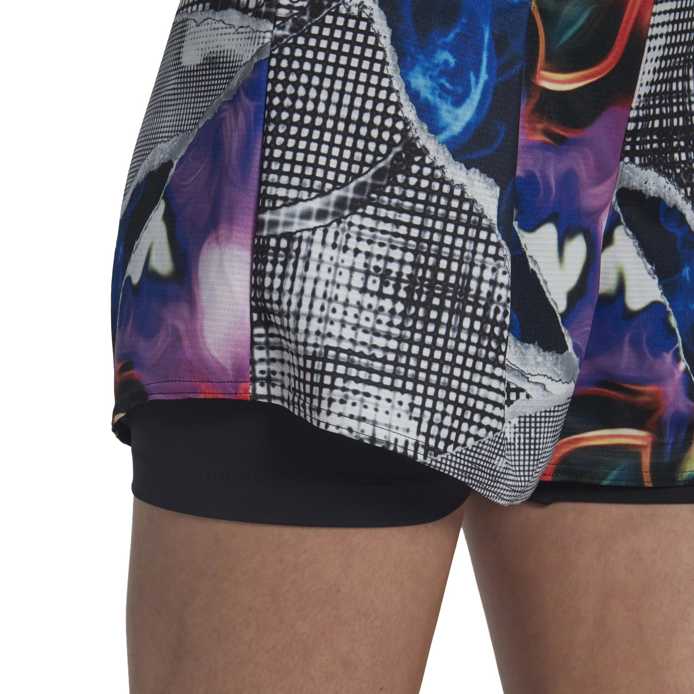 US Series Printed Shorts Damen-Schwarz - Image 5