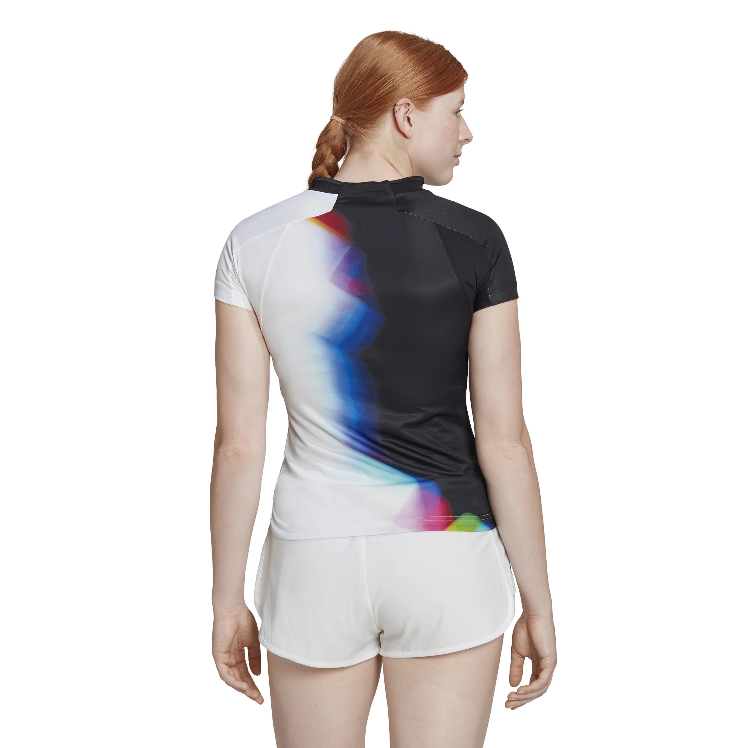 World Cup T-Shirt Damen-Schwarz,Weiß - Image 3