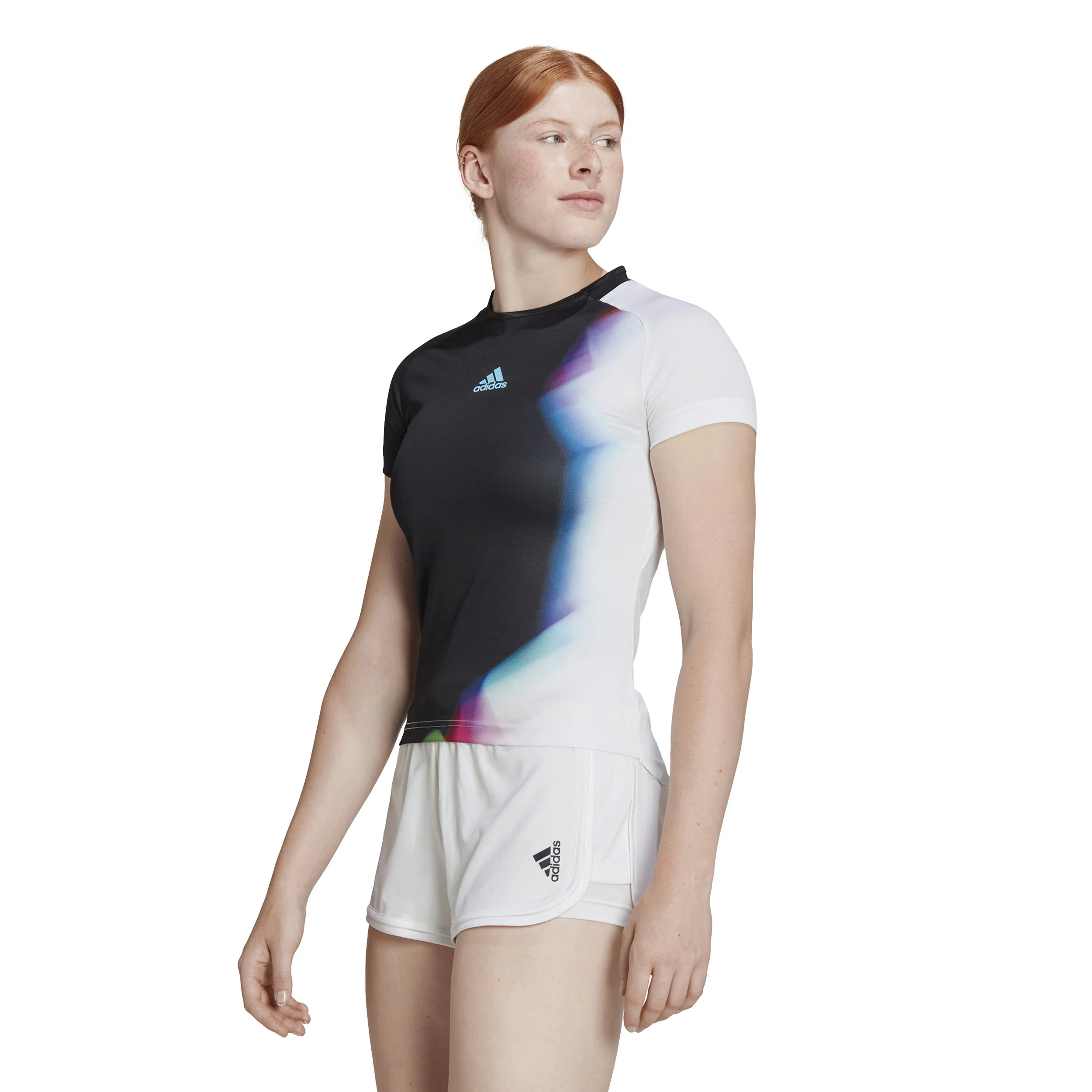 World Cup T-Shirt Damen-Schwarz,Weiß - Image 4