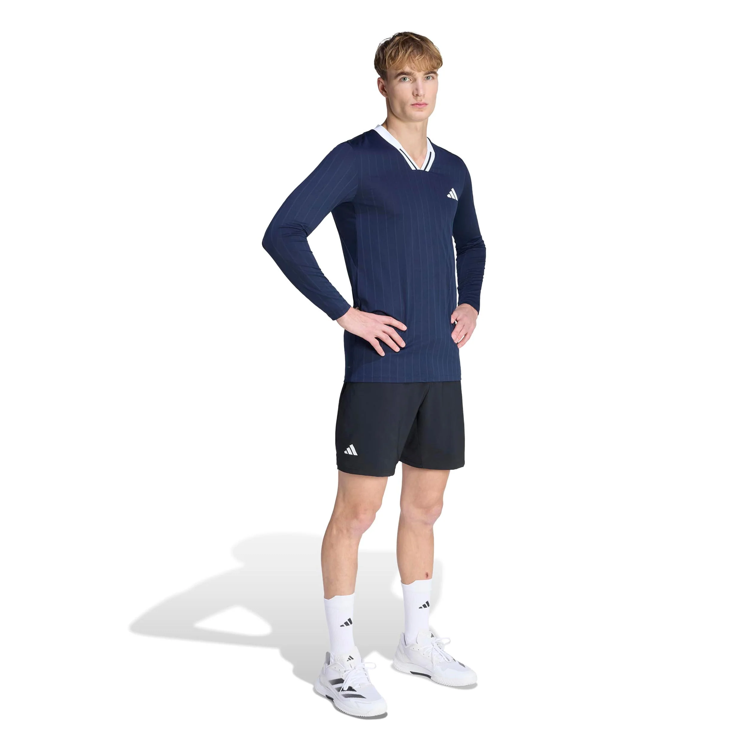 Wow Top Longsleeve Herren - dunkelblau - Image 4