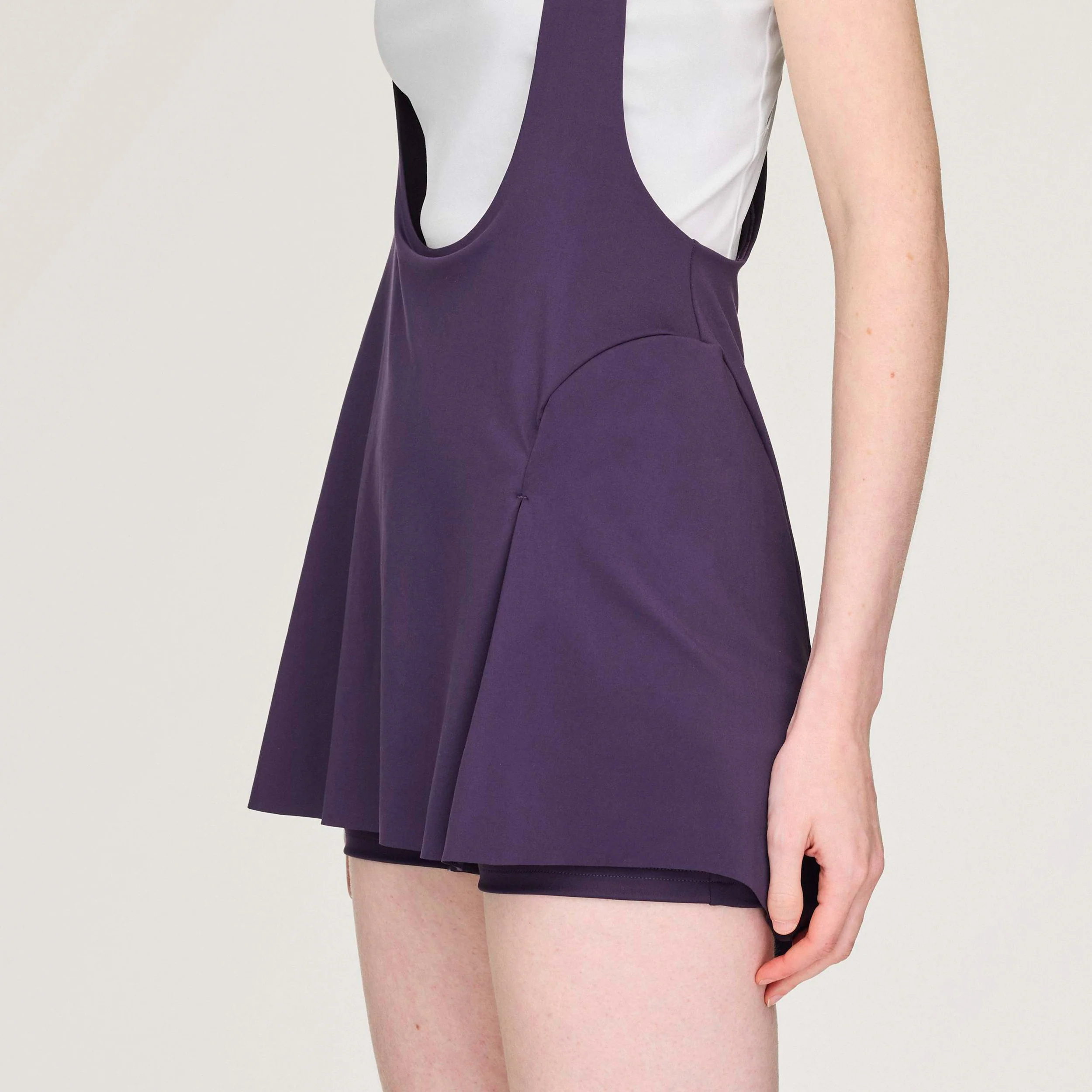 Y-3 Bib Kleid Damen-Lila - Image 6