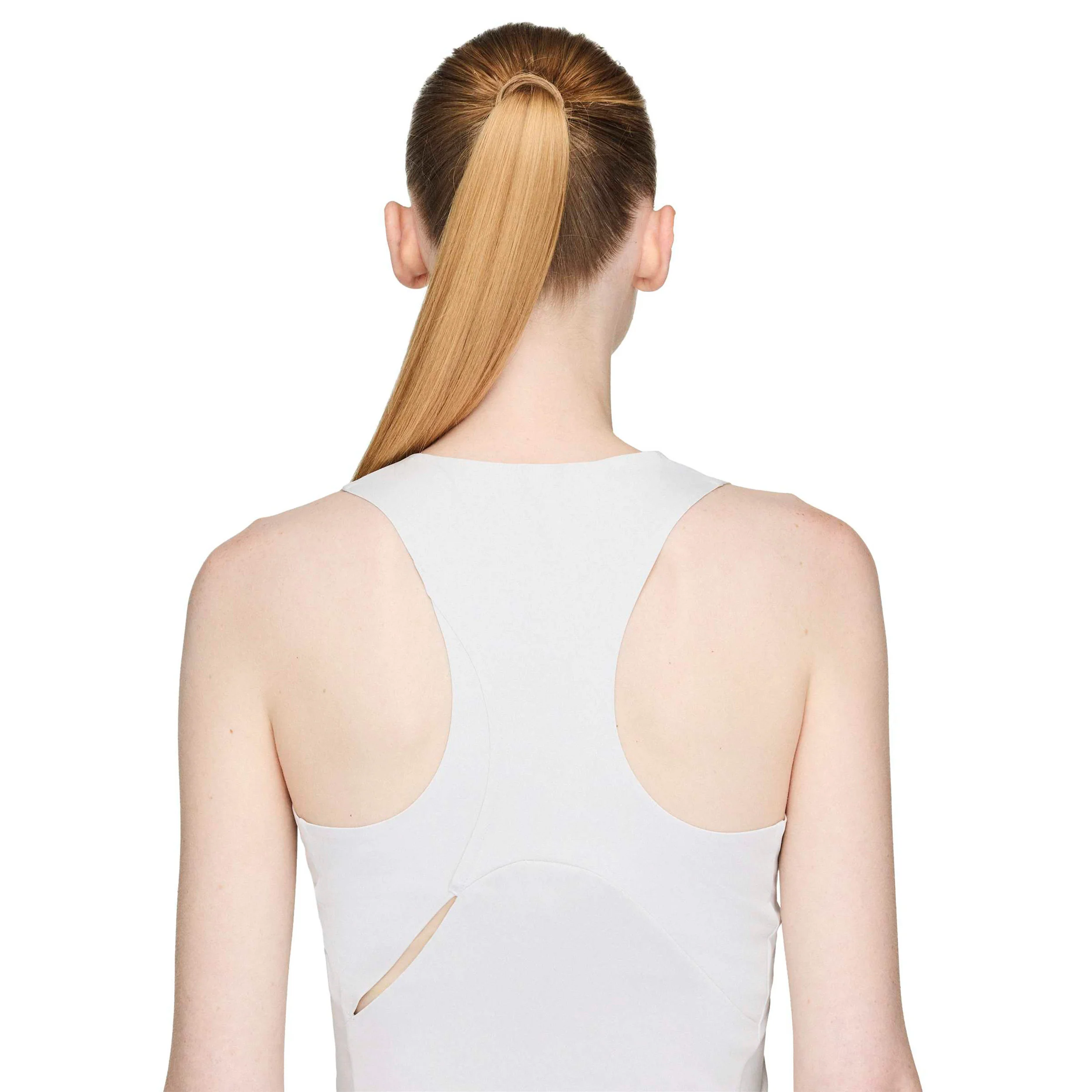 Y-3 Crop Tank-Top Damen-Grau - Image 7