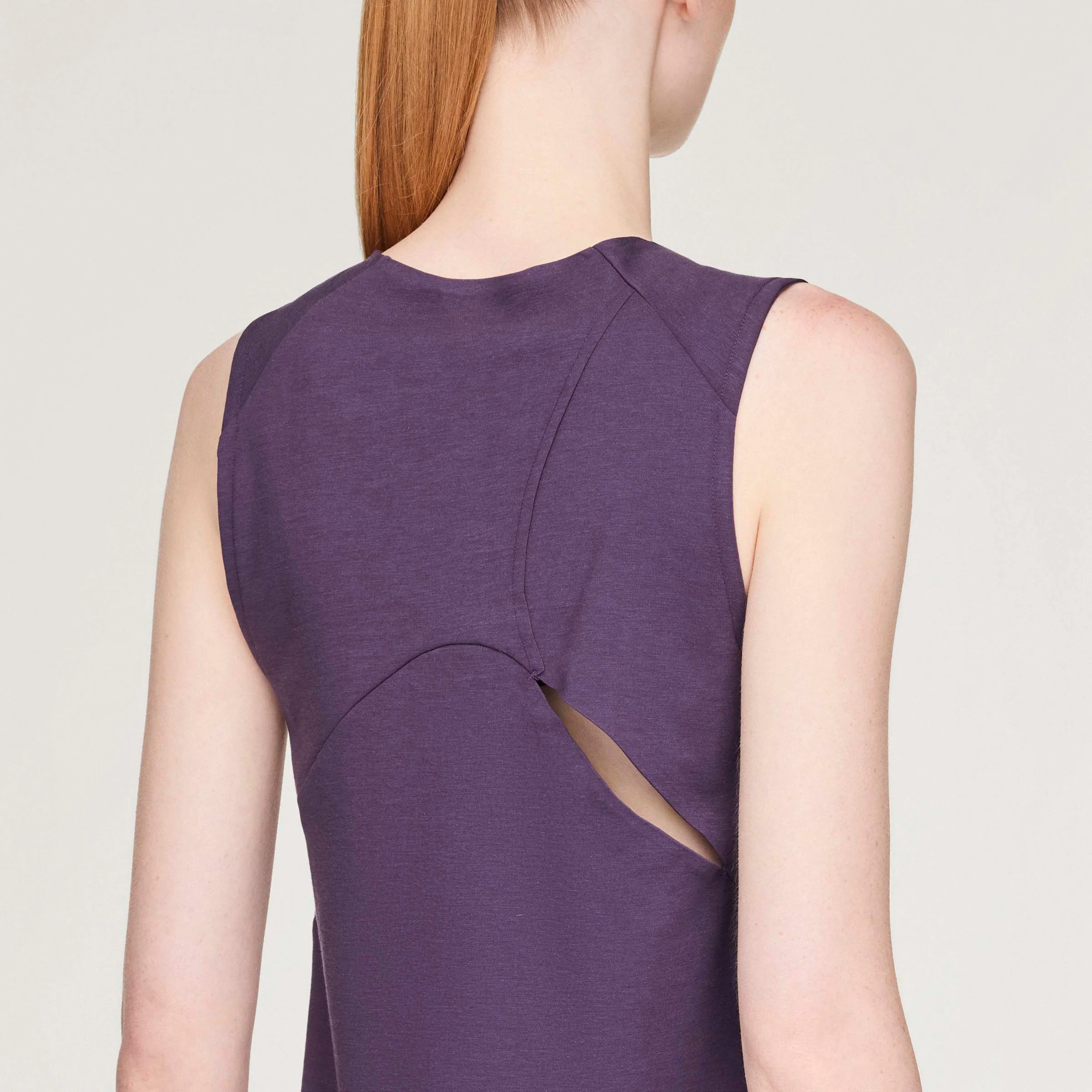 Y-3 Match Tank-Top Damen-Lila - Image 6