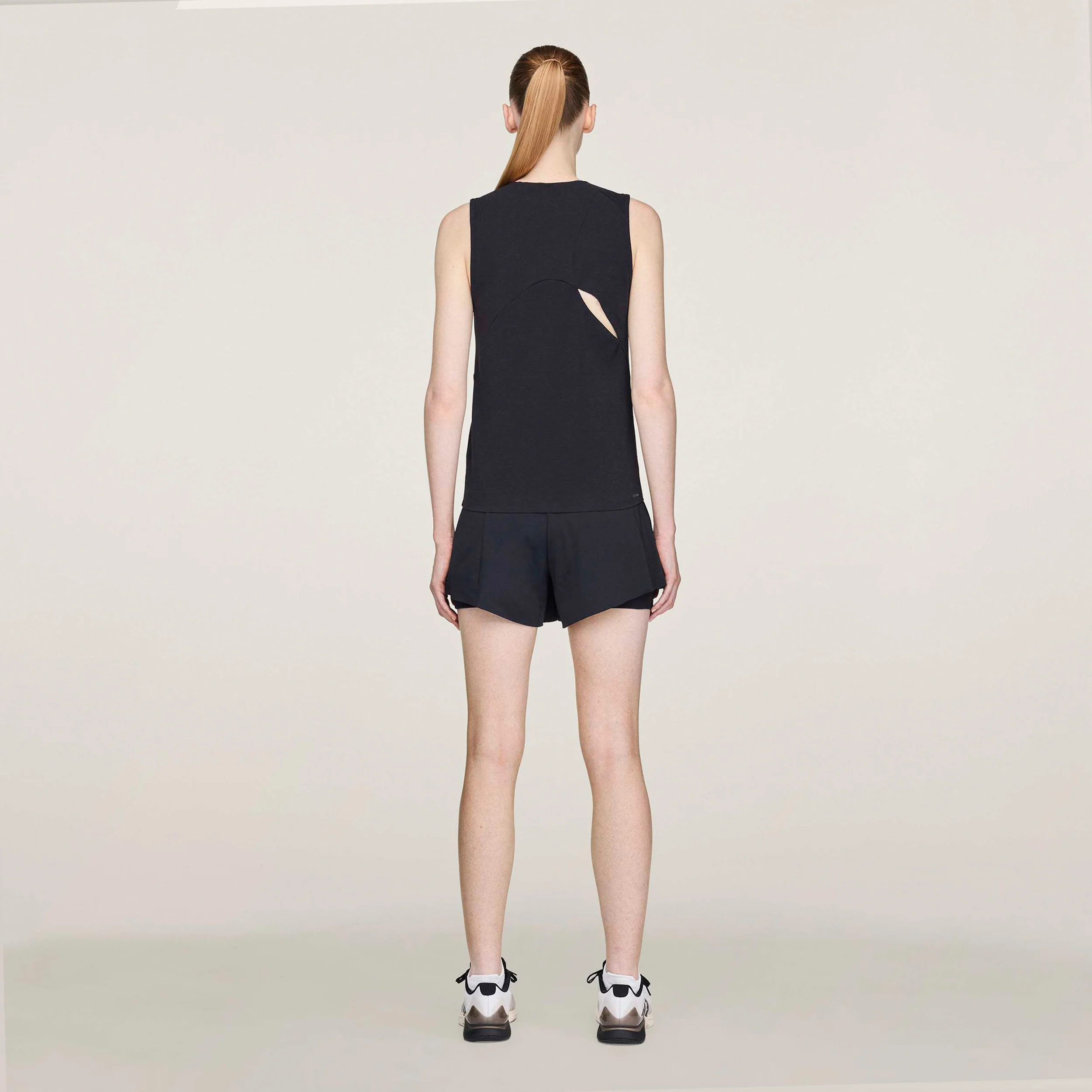 Y-3 Match Tank-Top Damen-Schwarz - Image 3