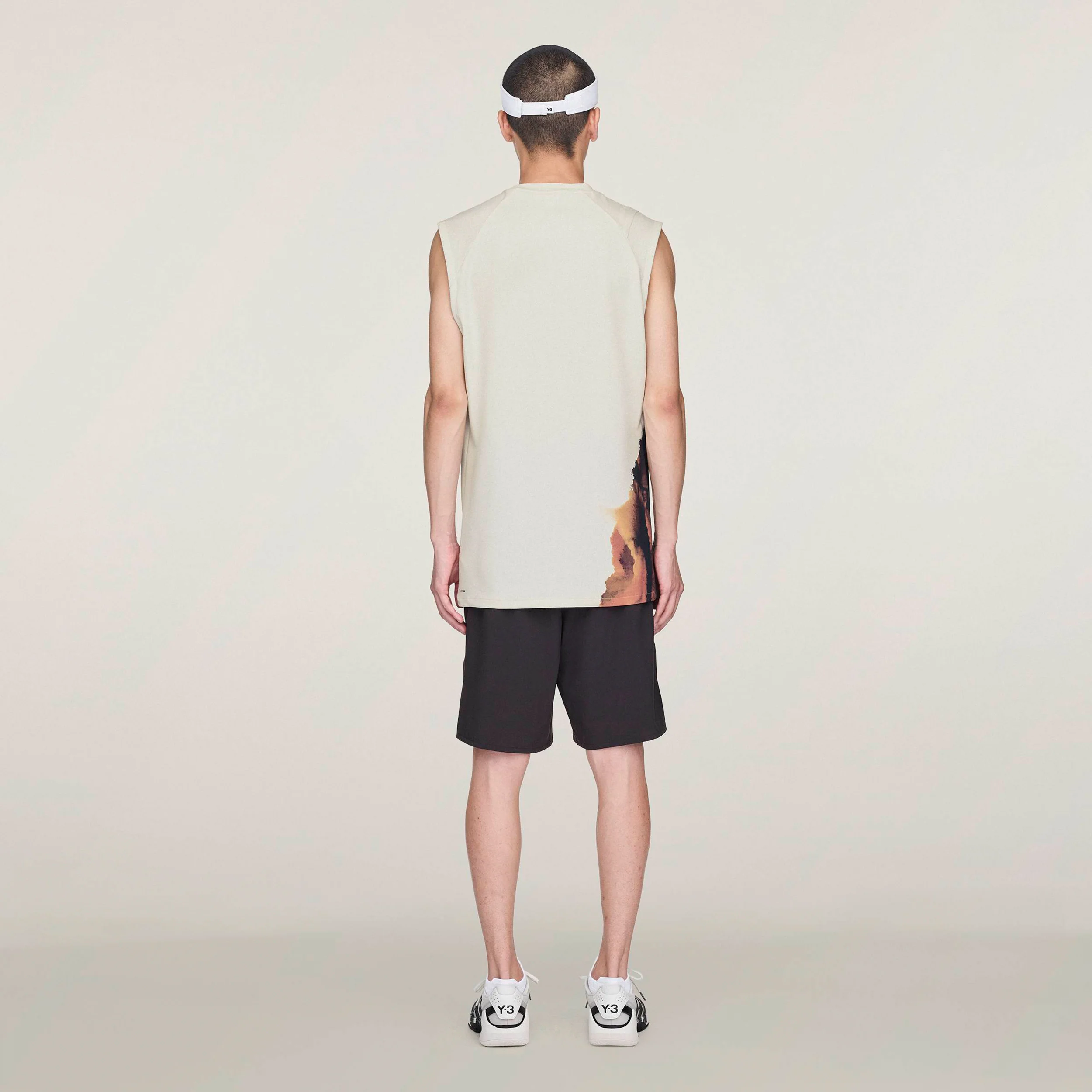 Y-3 Tank-Top Herren-Creme,Mehrfarbig - Image 3