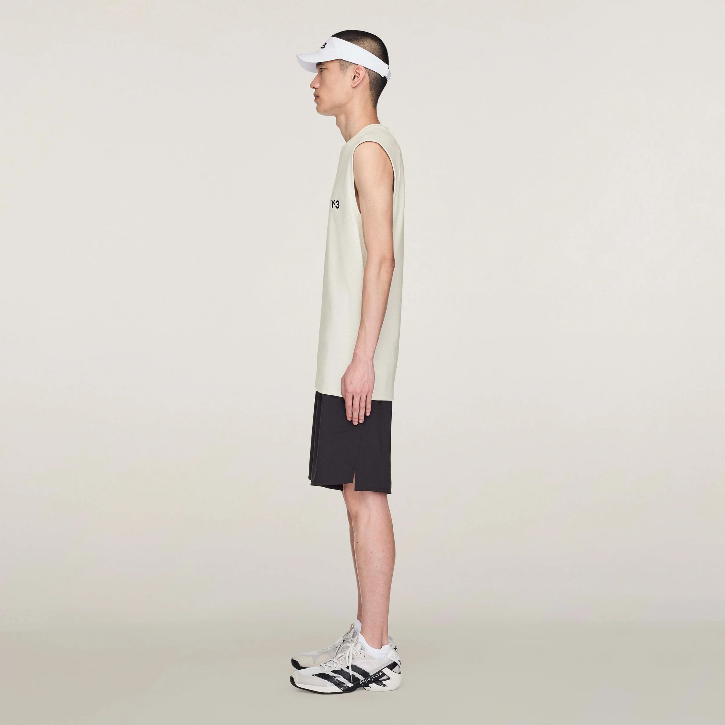 Y-3 Tank-Top Herren-Creme,Mehrfarbig - Image 4