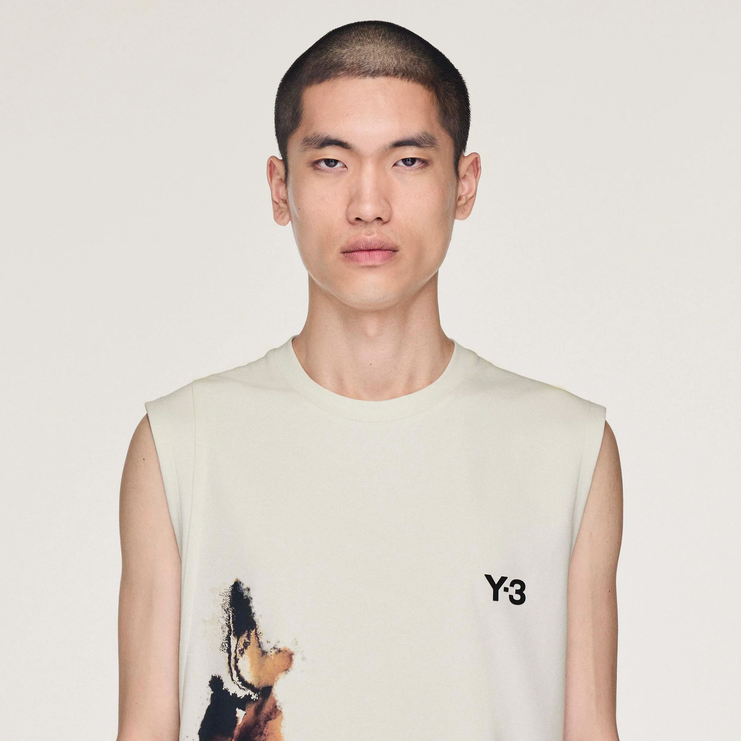 Y-3 Tank-Top Herren-Creme,Mehrfarbig - Image 6