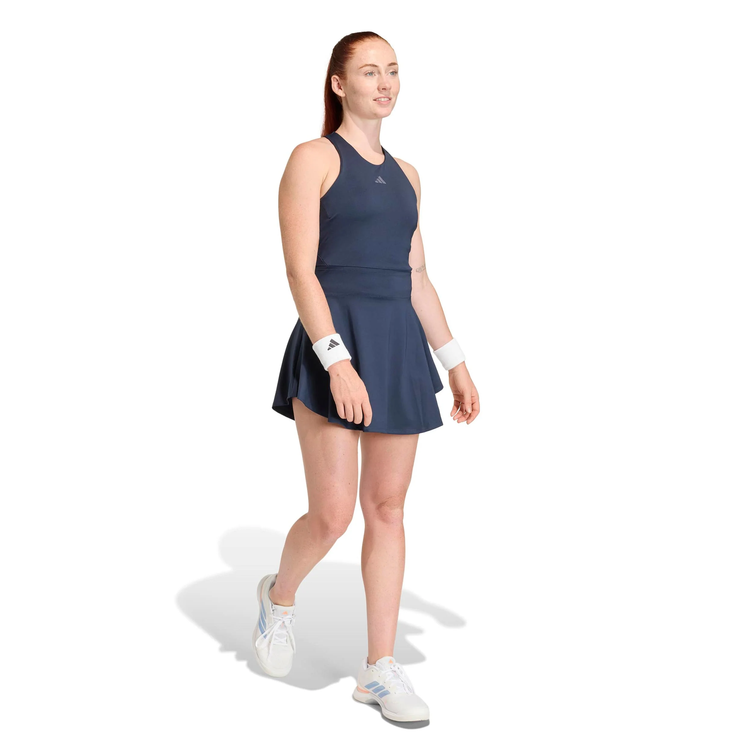 Y- Kleid Damen - dunkelblau, weiß - Image 5