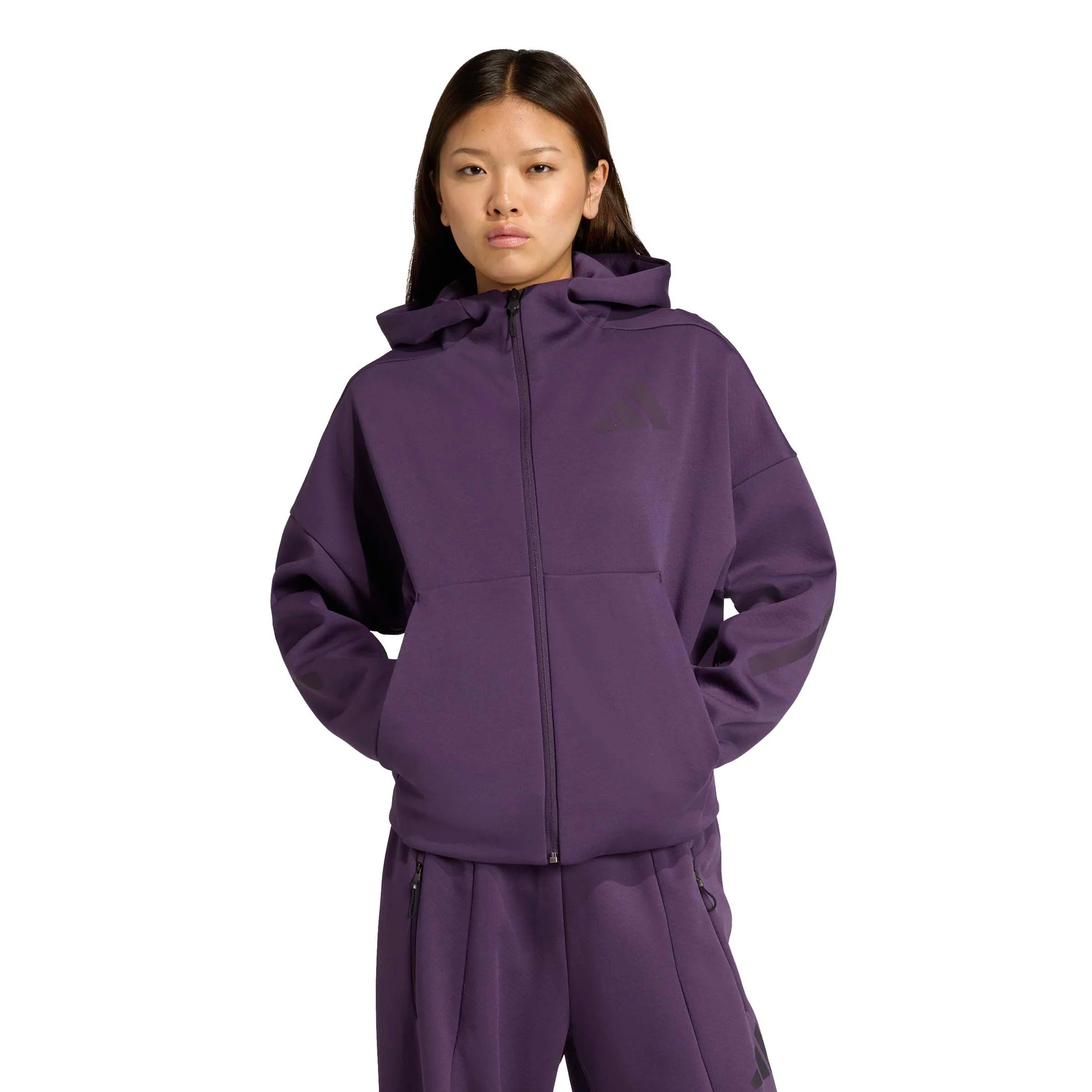 Z.N.E. Sweatjacke Damen-lila - Image 2