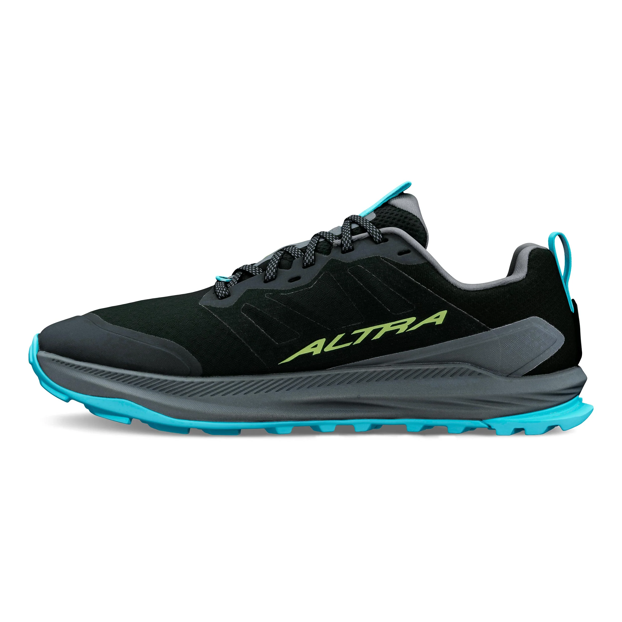 Lone Peak 9+ Trailschuh Herren - schwarz, limette - Image 2