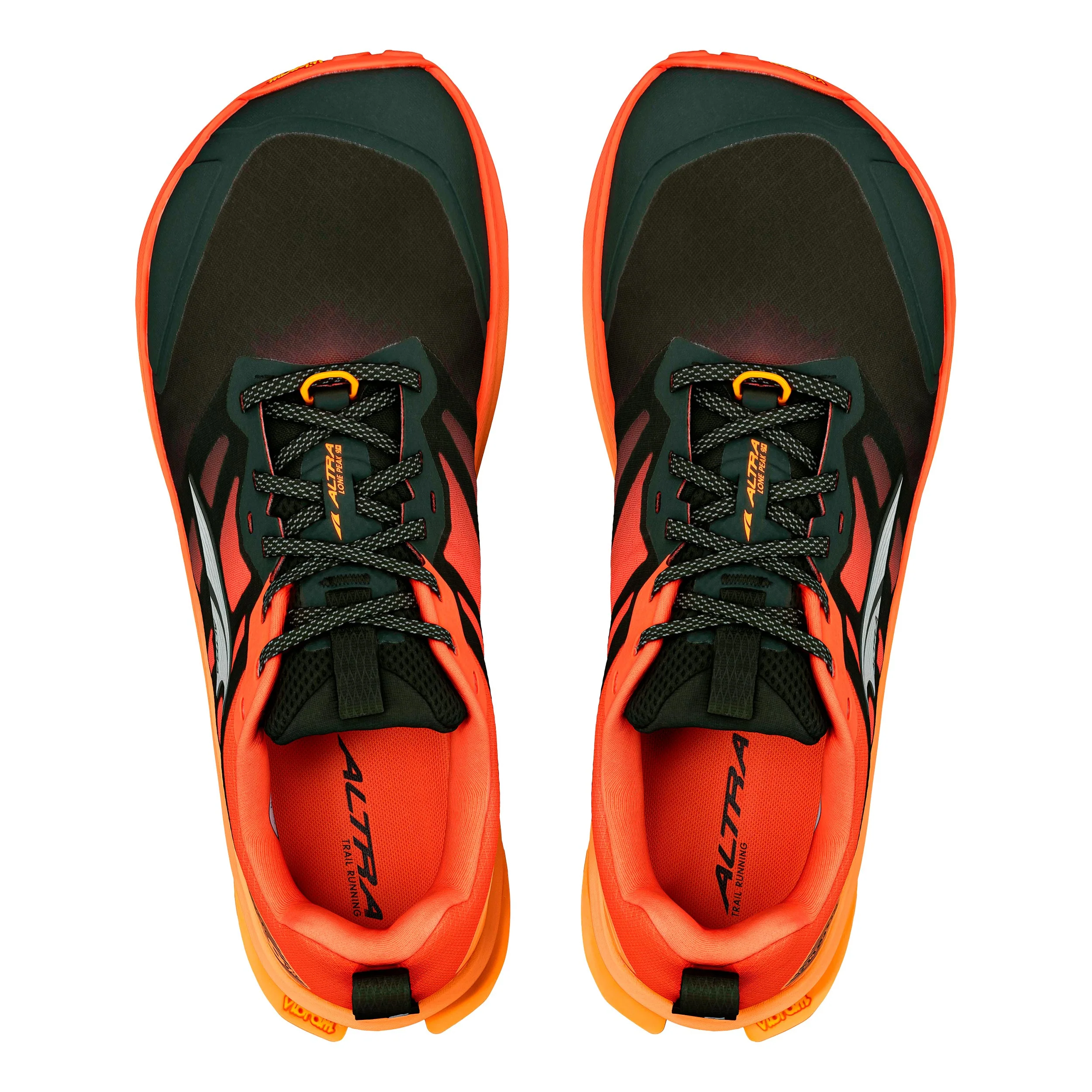 Lone Peak 9+ Trailschuh Herren - schwarz, orange - Image 3