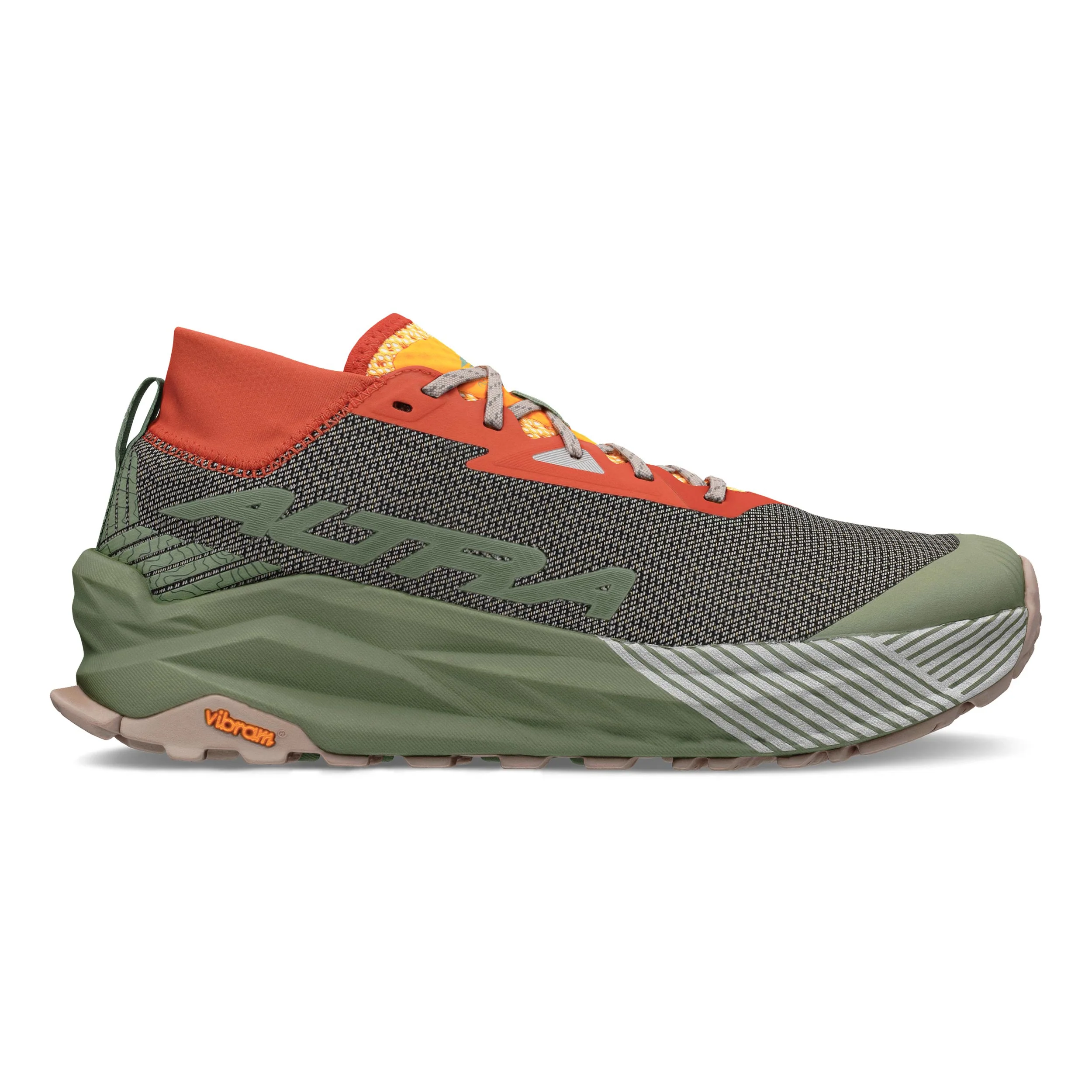 Olympus 275 Trailschuh Herren-grau,orange