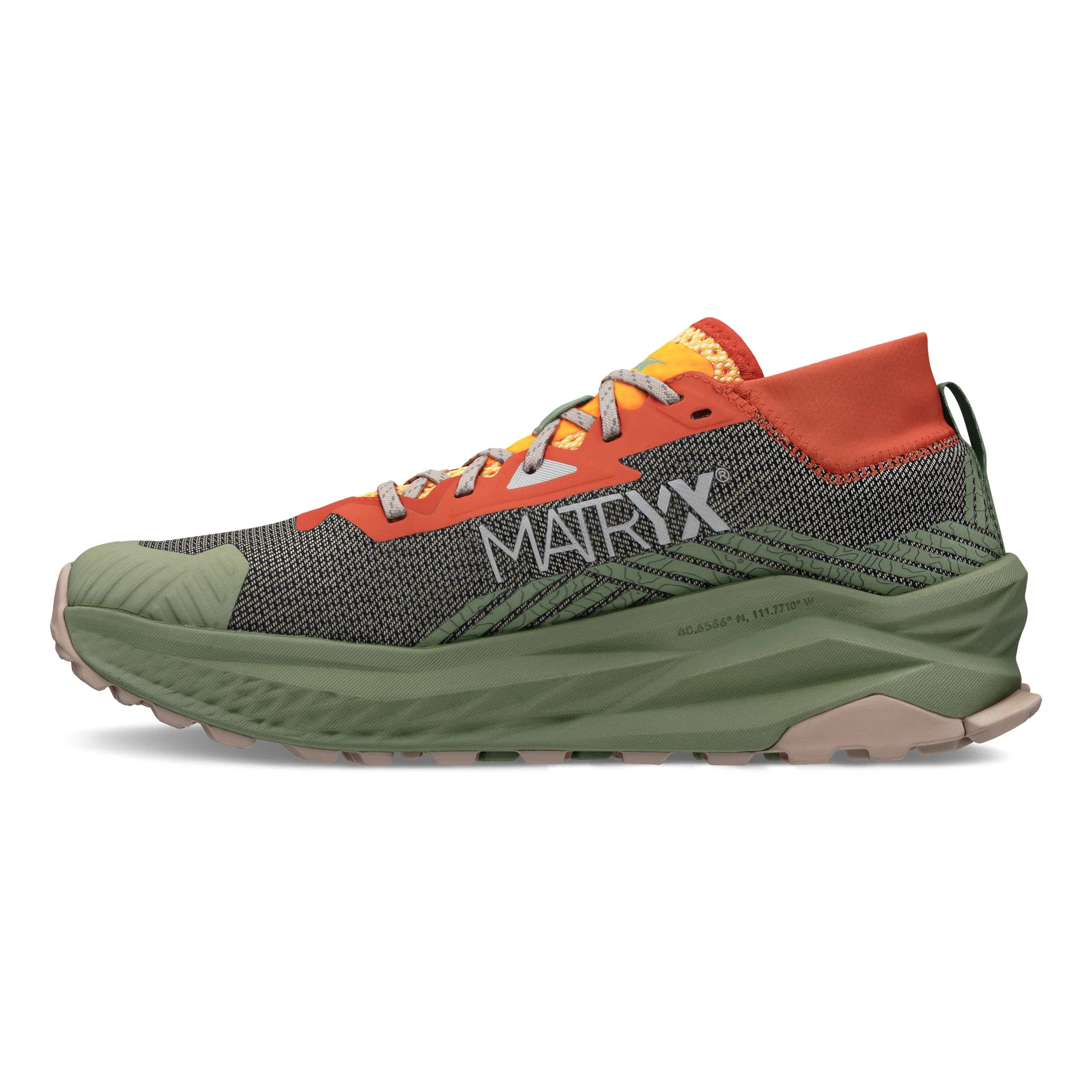 Olympus 275 Trailschuh Herren-grau,orange - Image 2