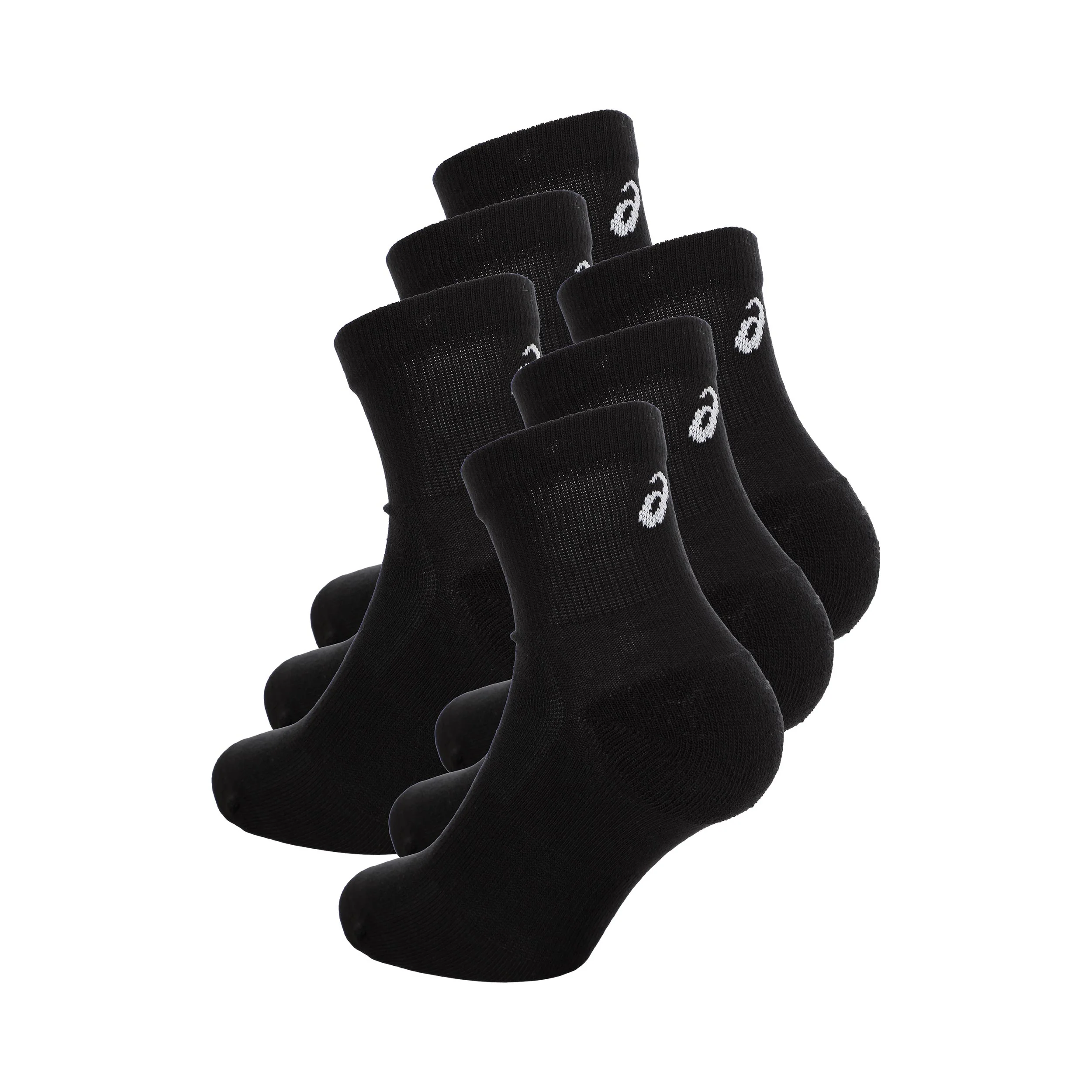 6PPK Quarter Laufsocken Unisex-schwarz - Image 2