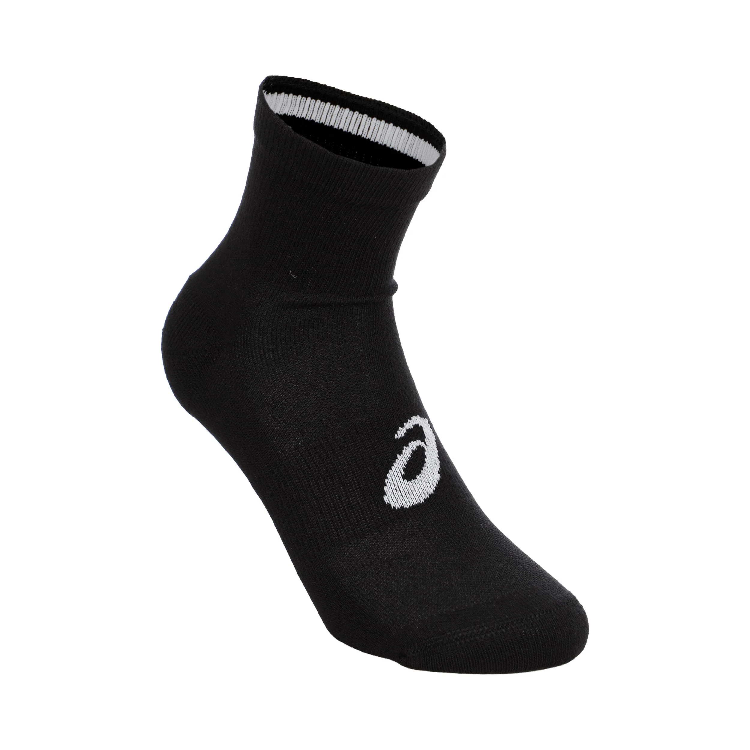 6PPK Quarter Laufsocken Unisex-schwarz - Image 3