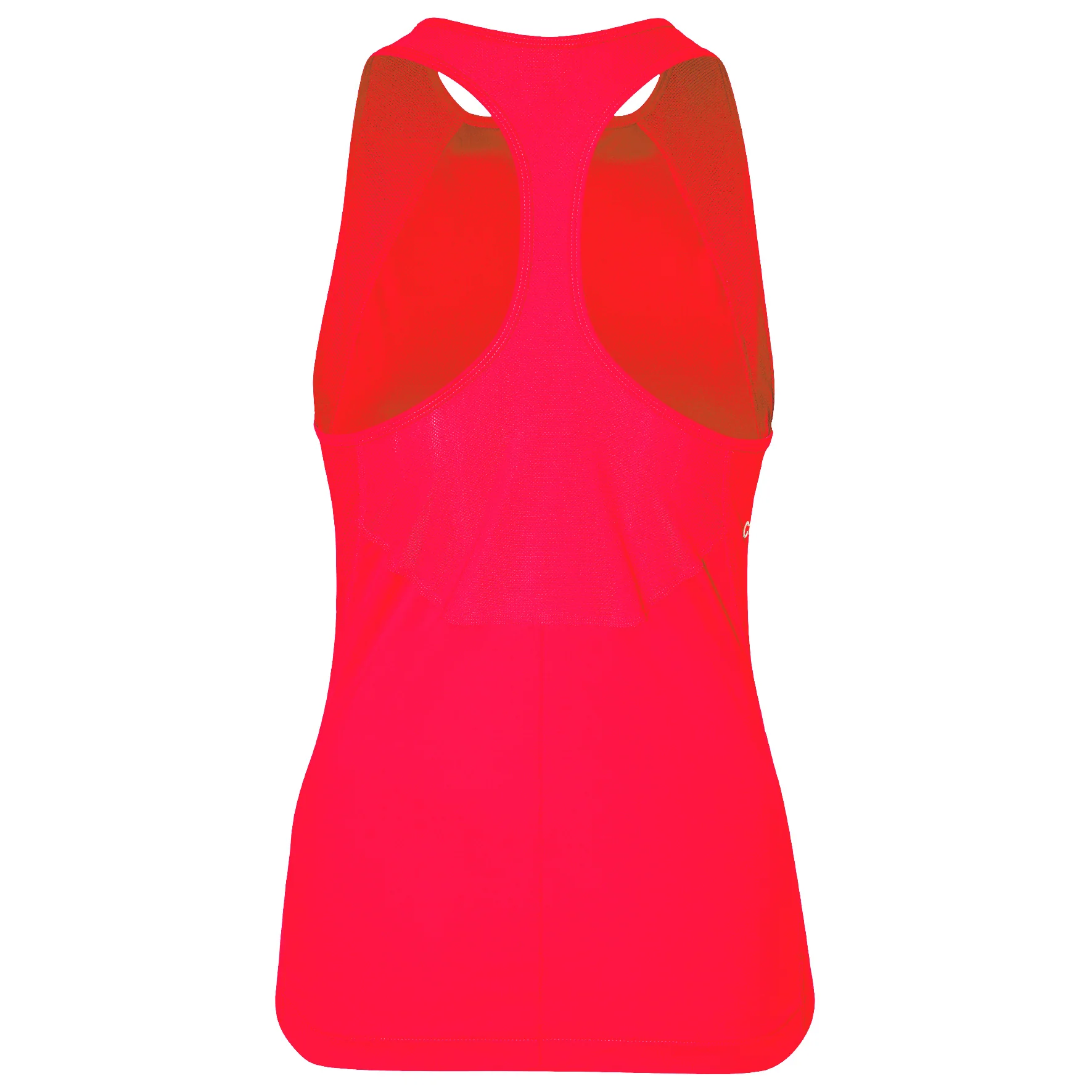 Club Tank-Top Damen-Koralle,Weiß - Image 2