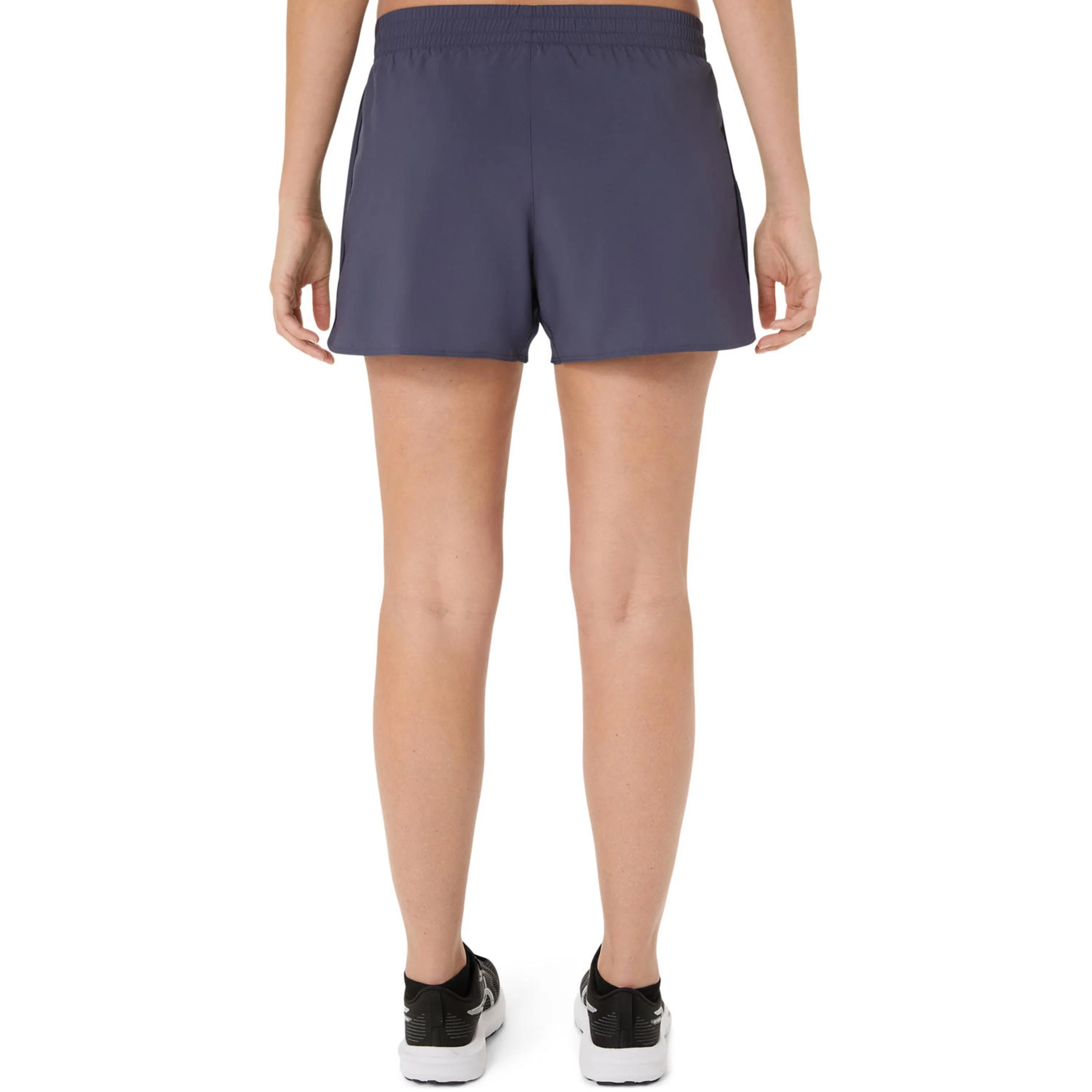 Core 4in Laufshorts Damen-Blaugrau - Image 2