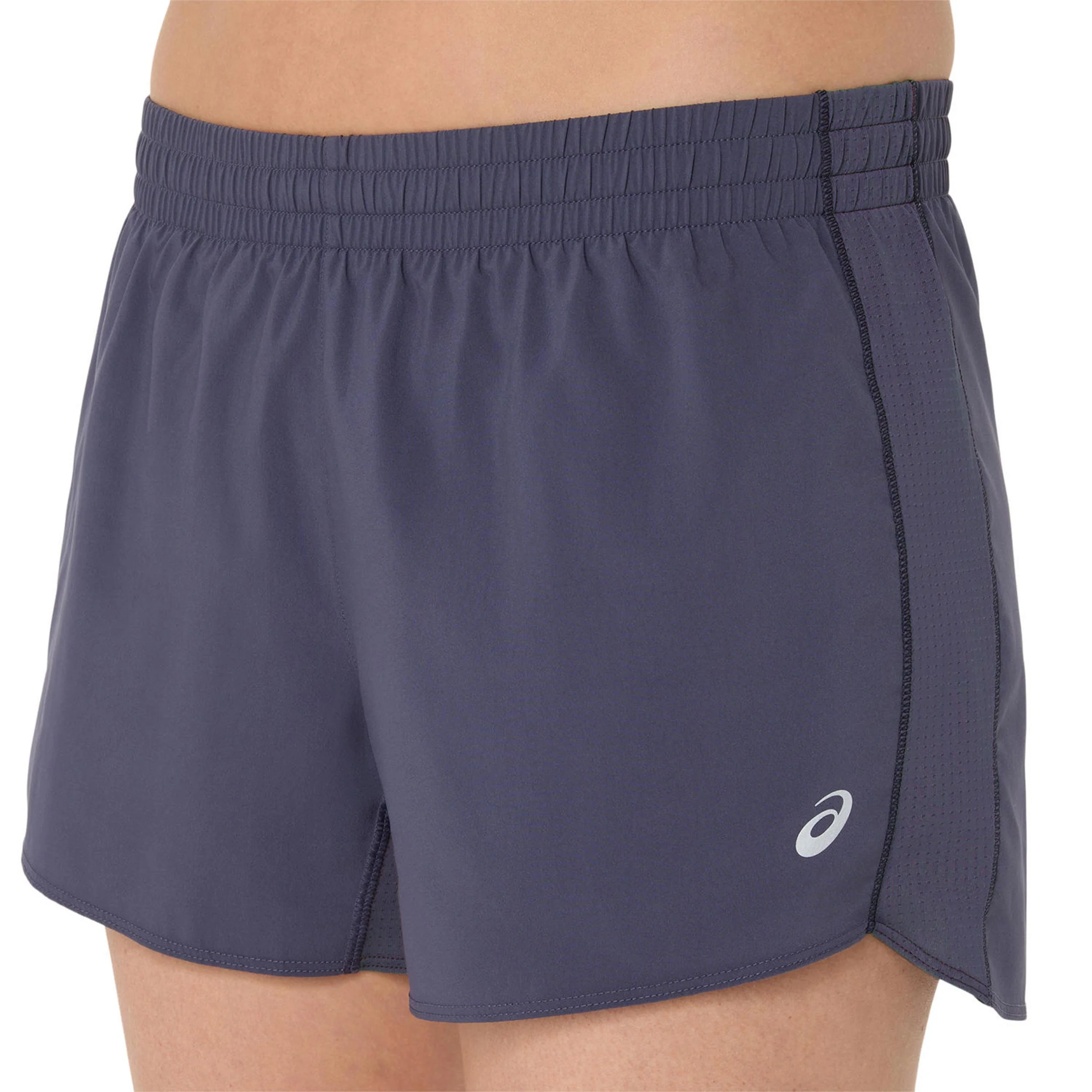 Core 4in Laufshorts Damen-Blaugrau - Image 4
