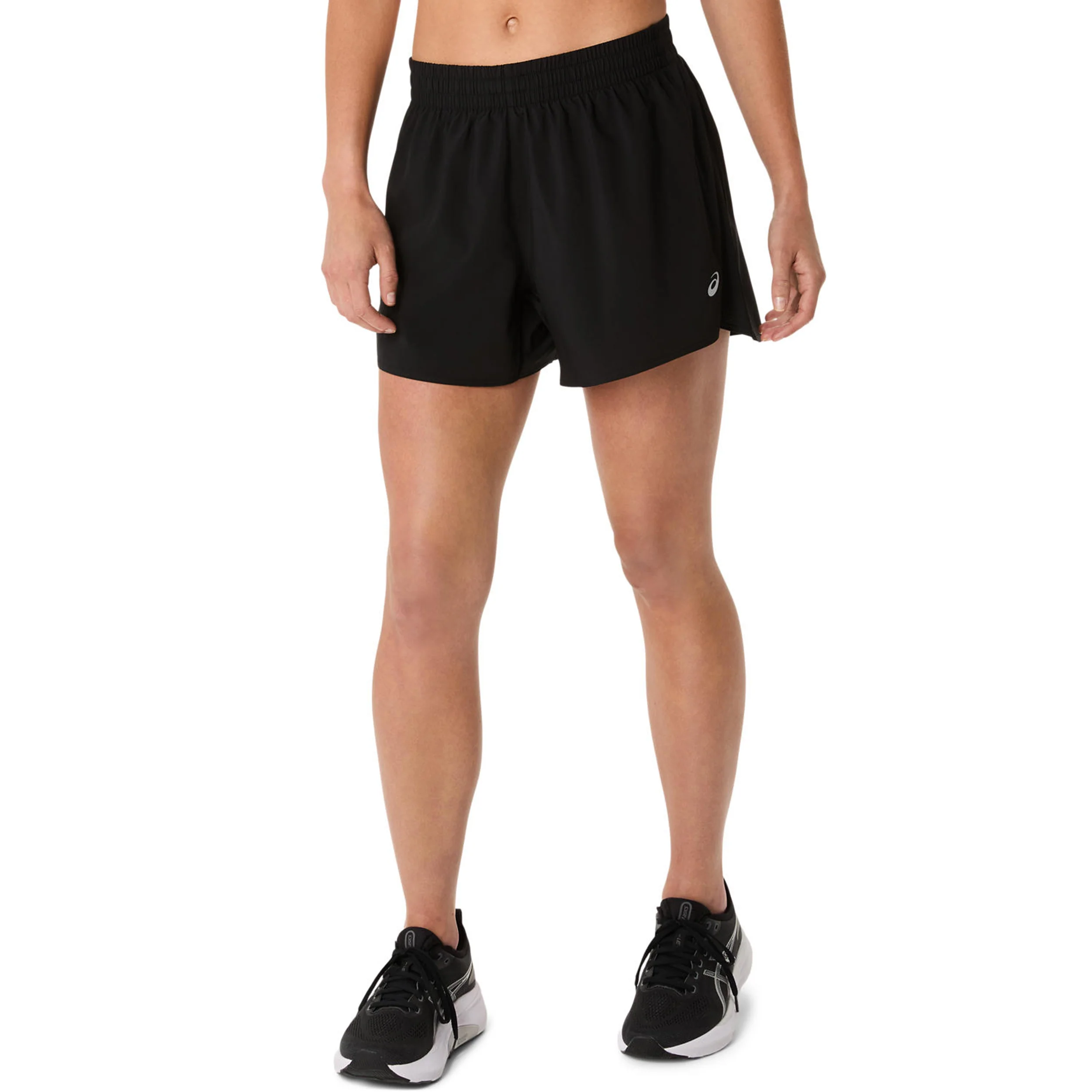 Core 4in Laufshorts Damen-Schwarz - Image 4