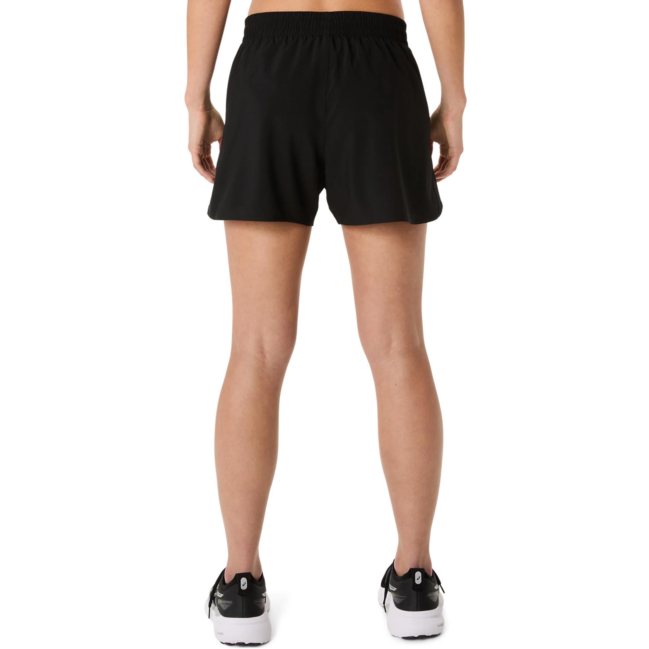 Core 4in Laufshorts Damen-Schwarz - Image 5