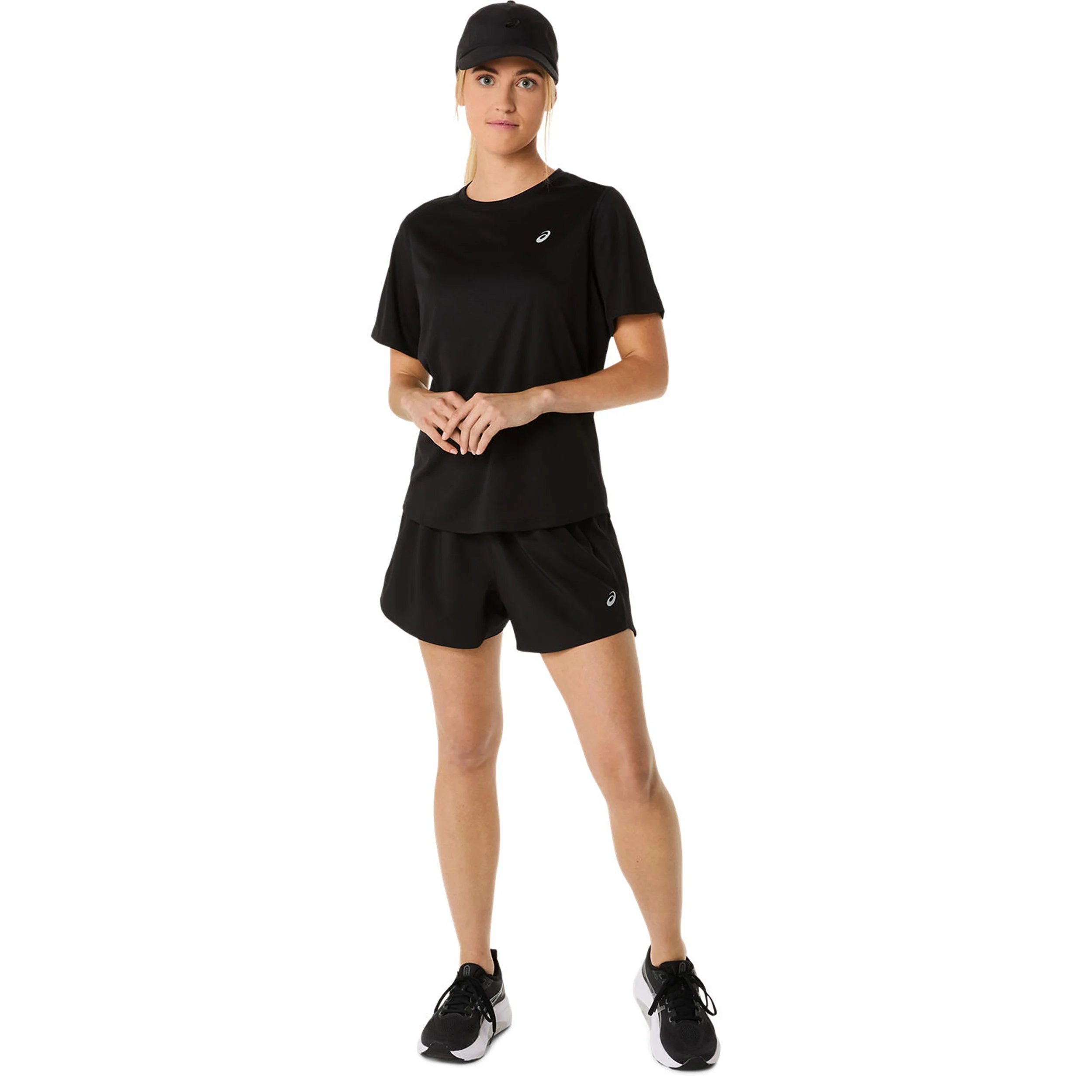 Core 4in Laufshorts Damen-Schwarz - Image 9