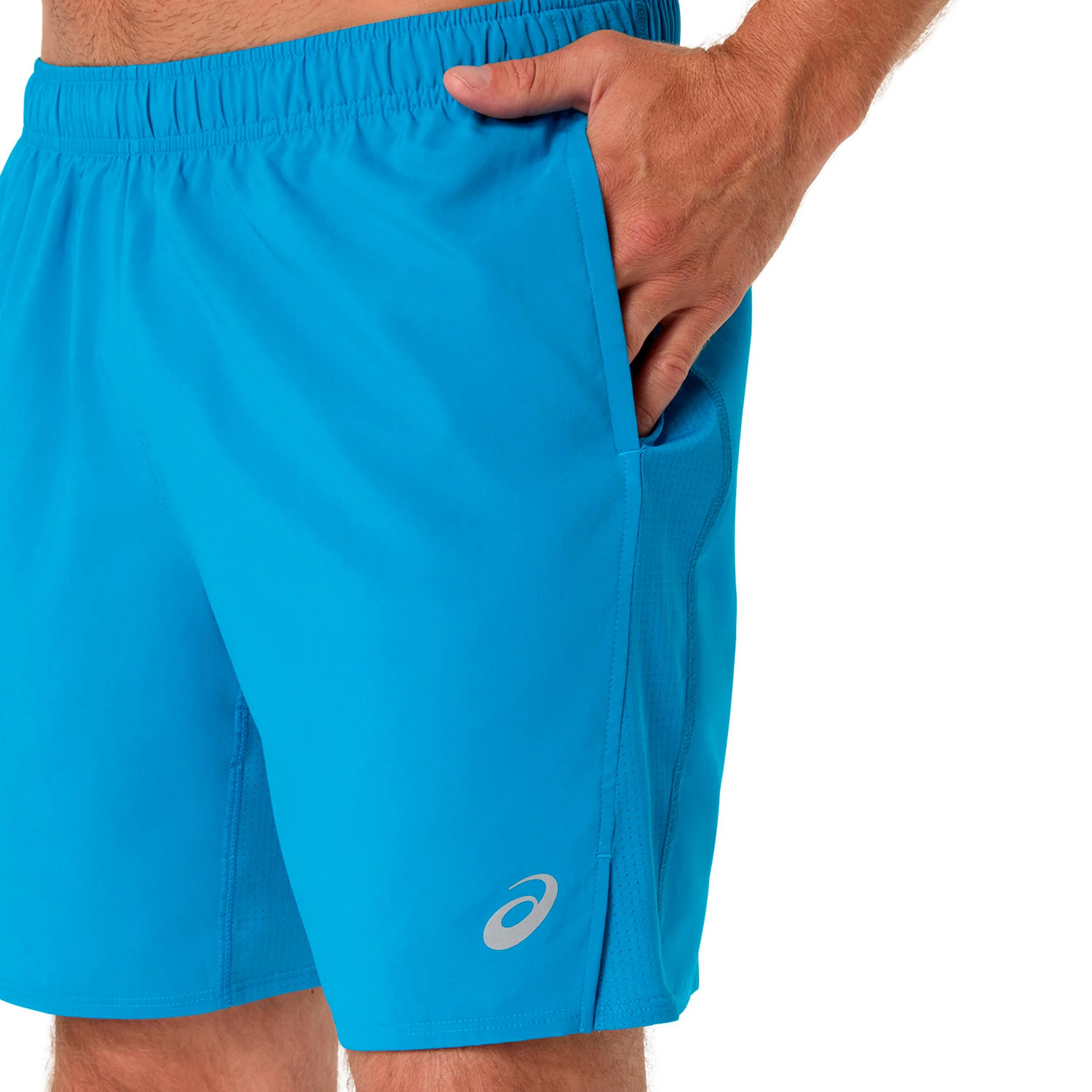Core 7in Short Laufshorts Herren-blau - Image 4
