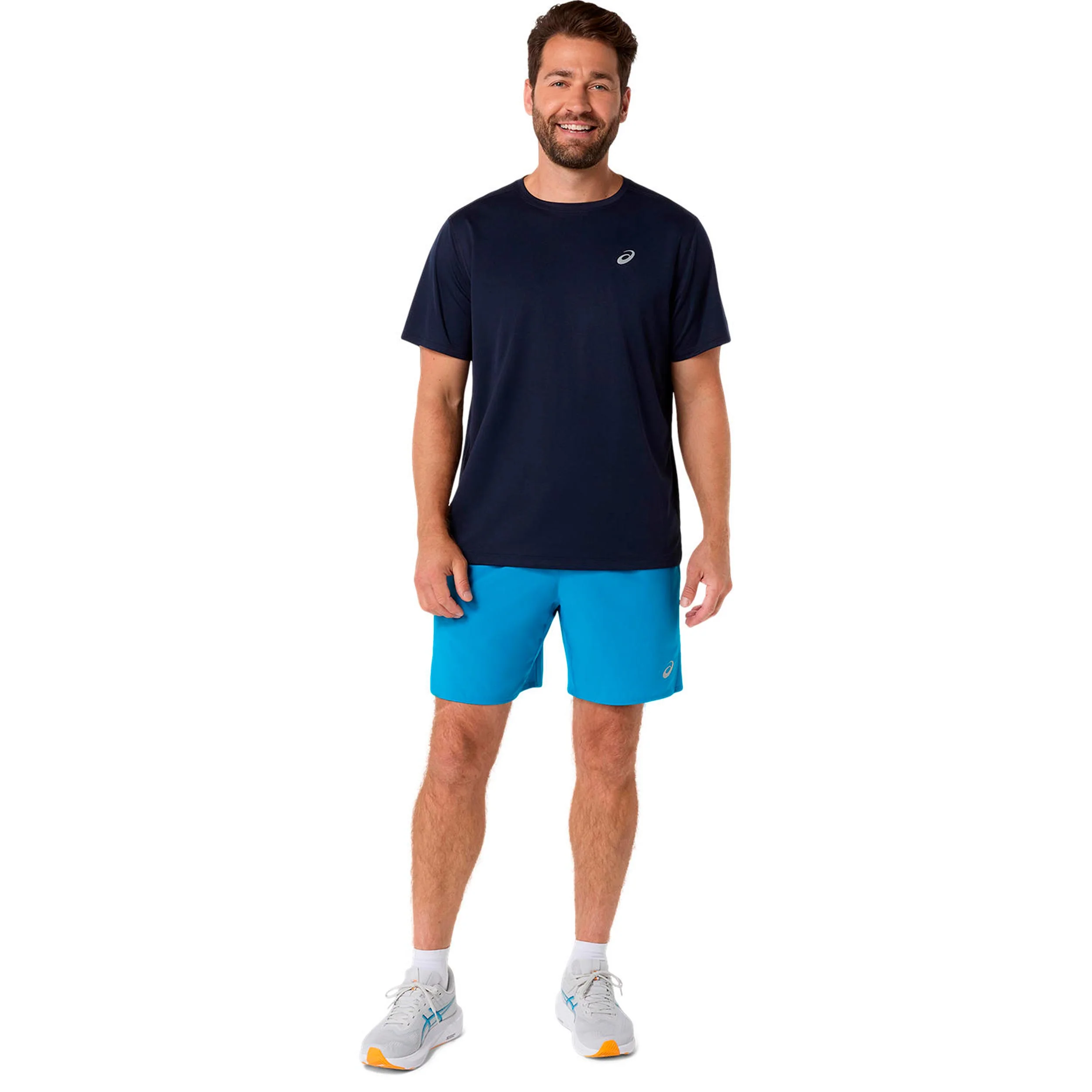 Core 7in Short Laufshorts Herren-blau - Image 6