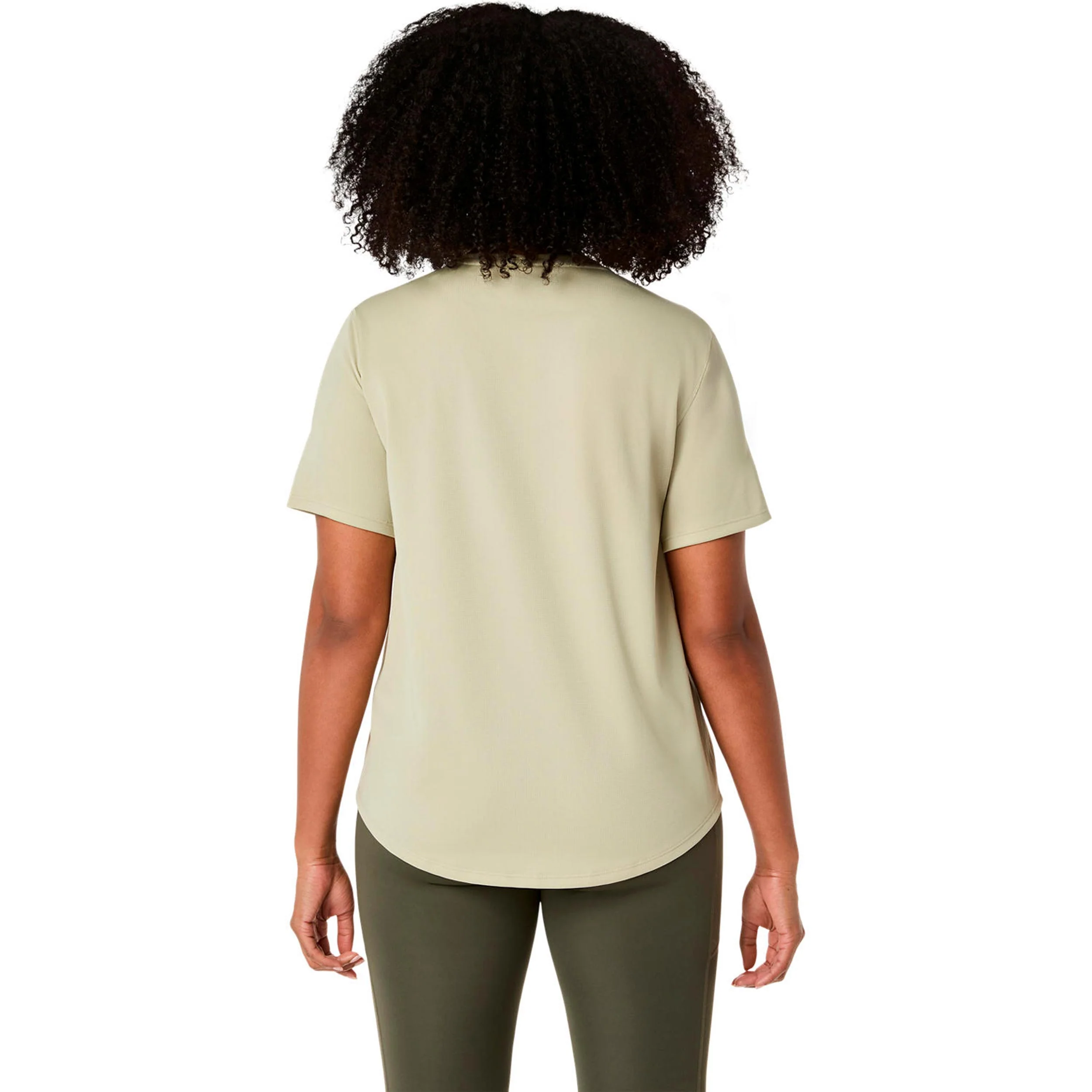 Core Laufshirt Damen-khaki - Image 2