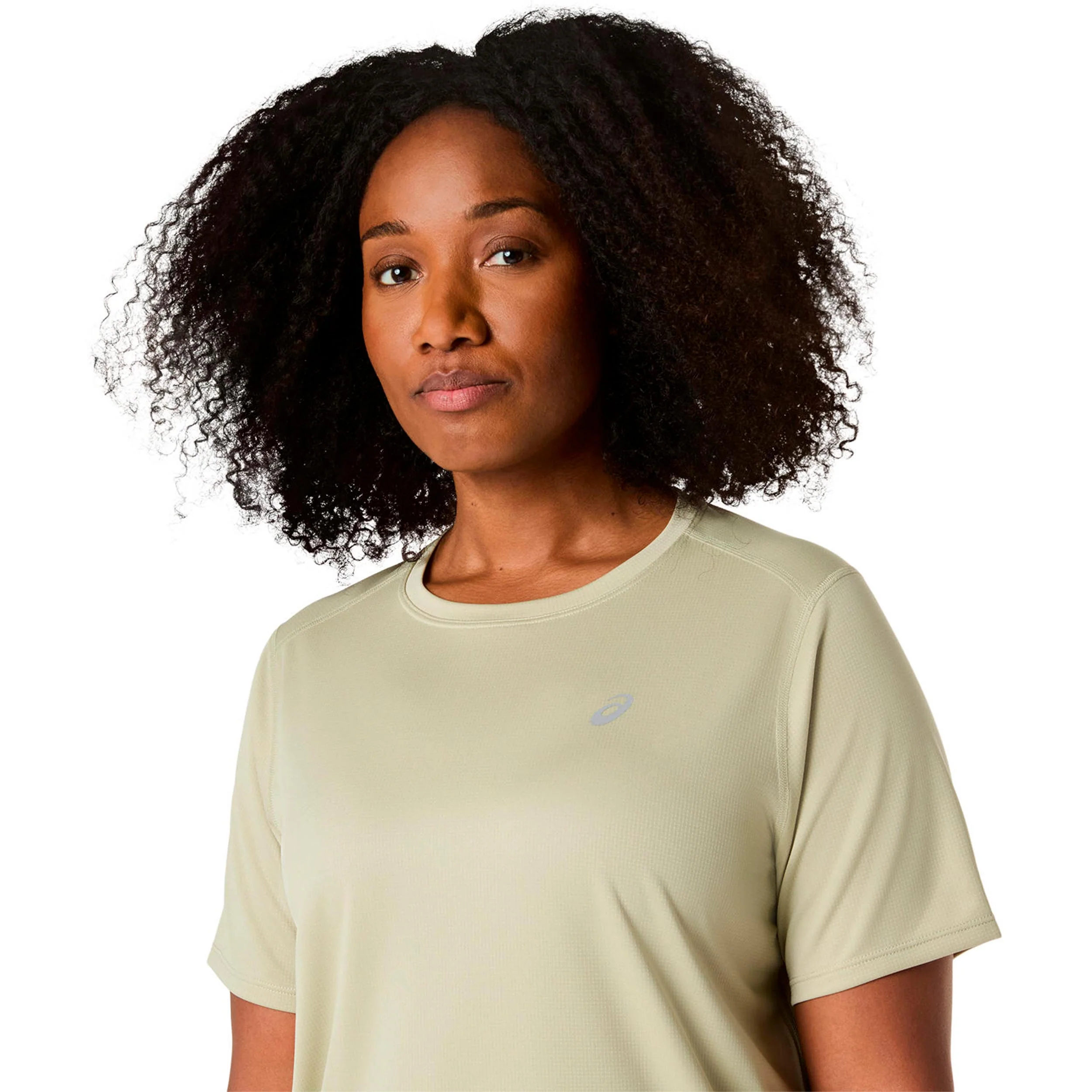 Core Laufshirt Damen-khaki - Image 4