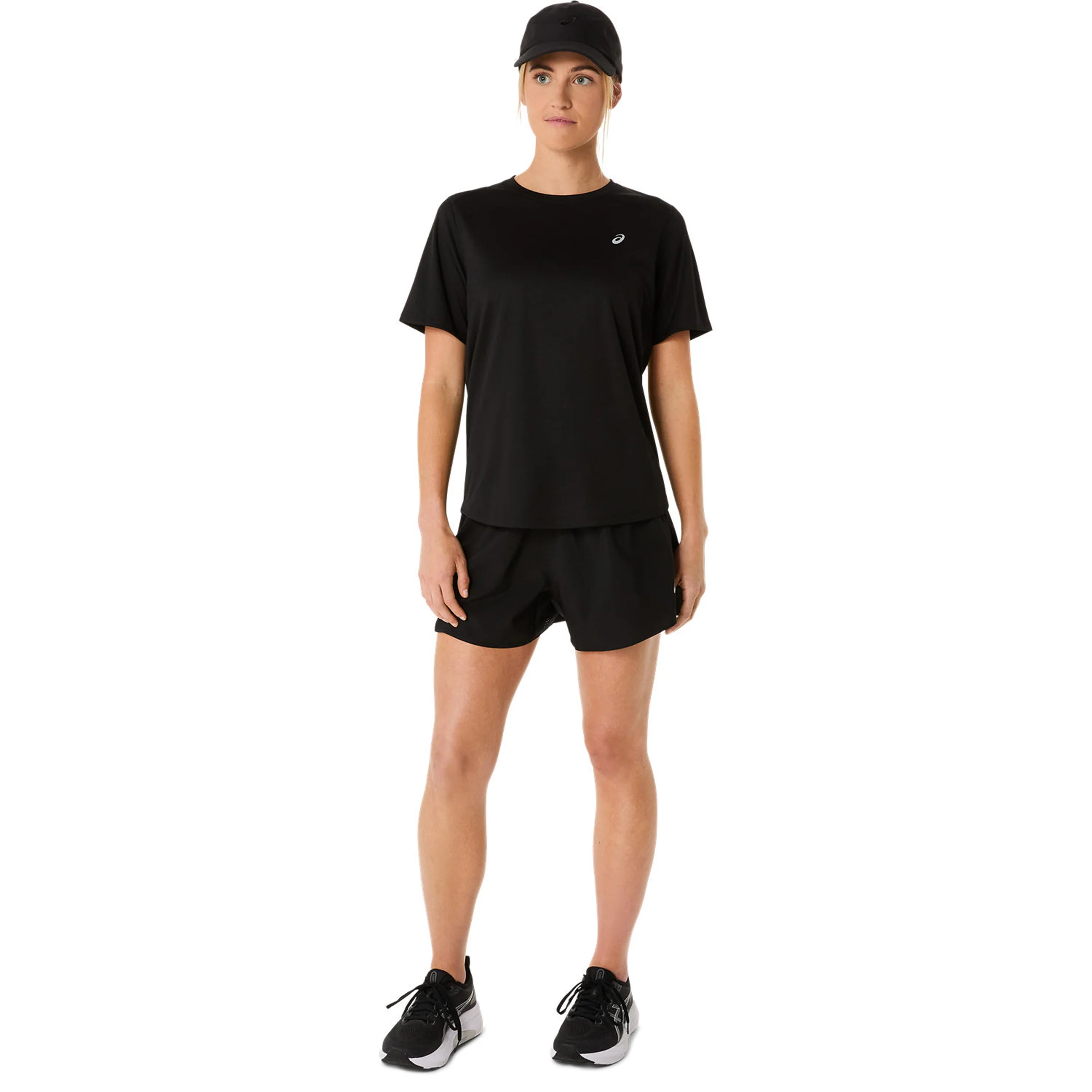 Core Laufshirt Damen-schwarz - Image 9