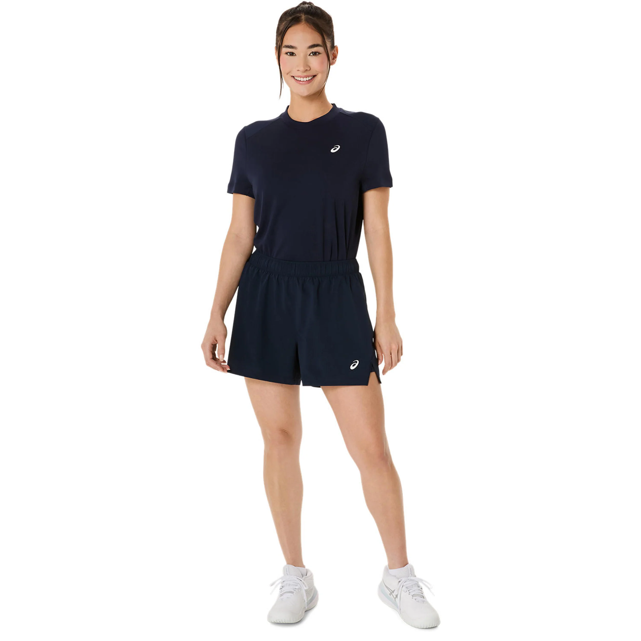 Court 2in1 Shorts Damen - dunkelblau - Image 11