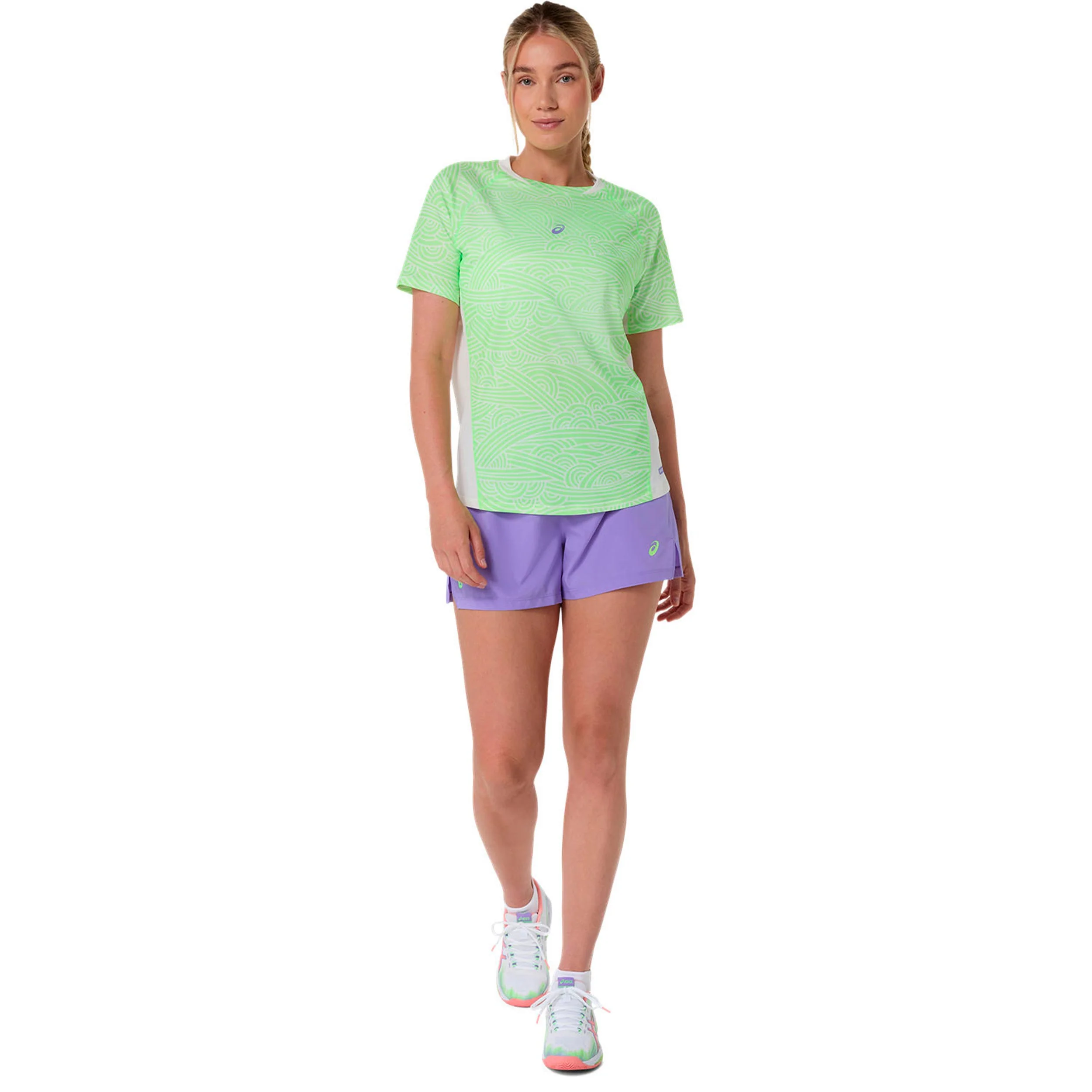 Court 2in1 Shorts Damen-lila - Image 8