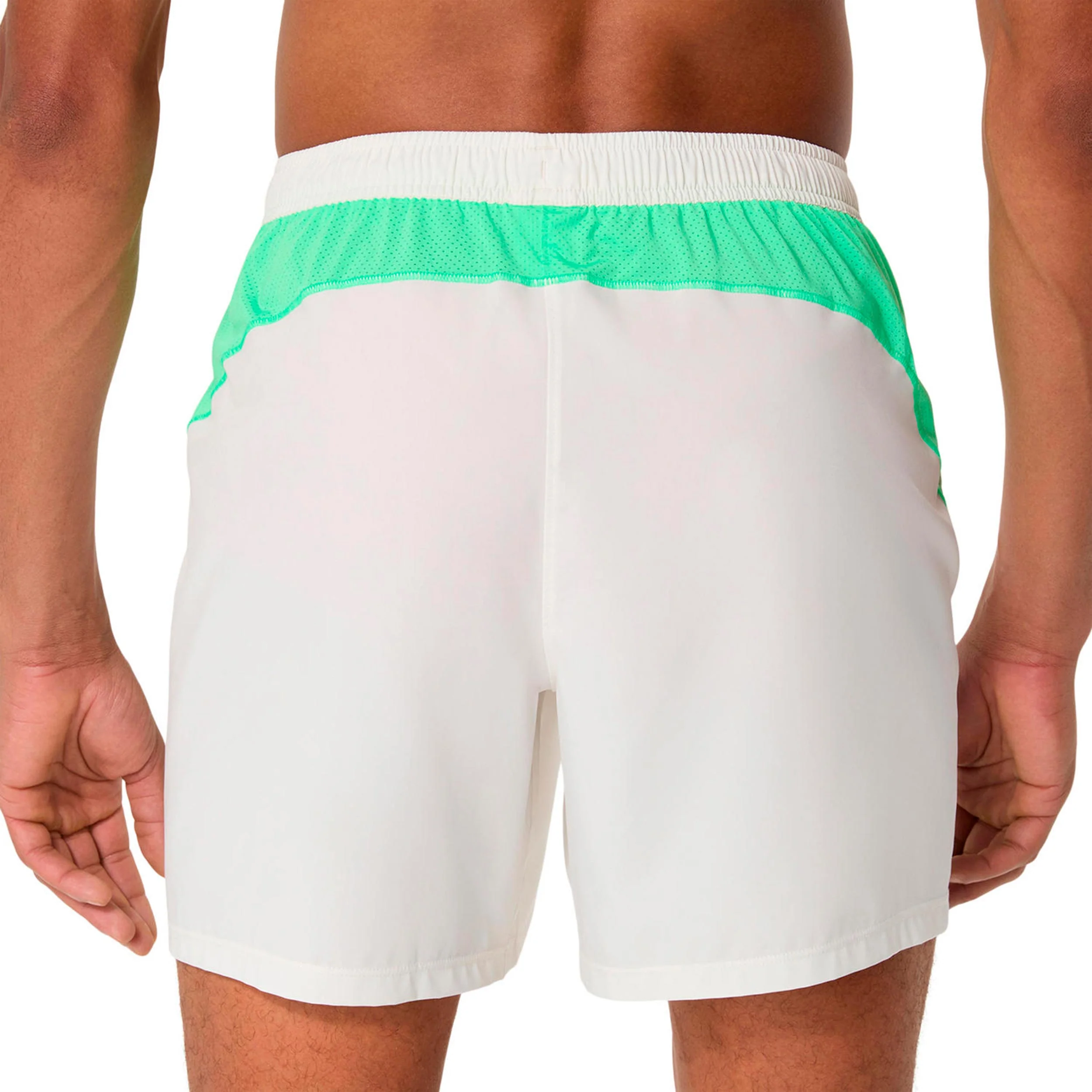 Court 7in Shorts Herren - creme, grün - Image 3