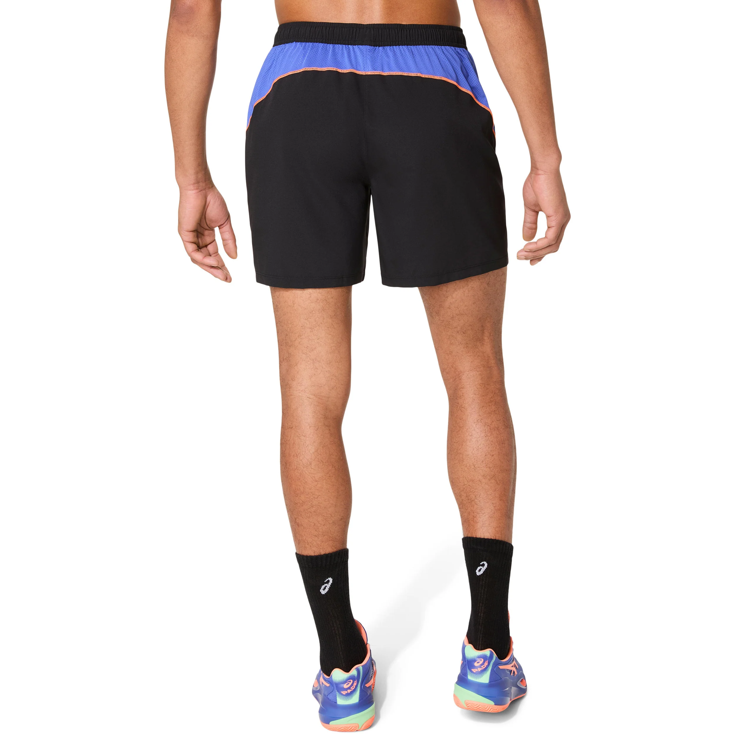 Court 7in Shorts Herren-Schwarz - Image 2
