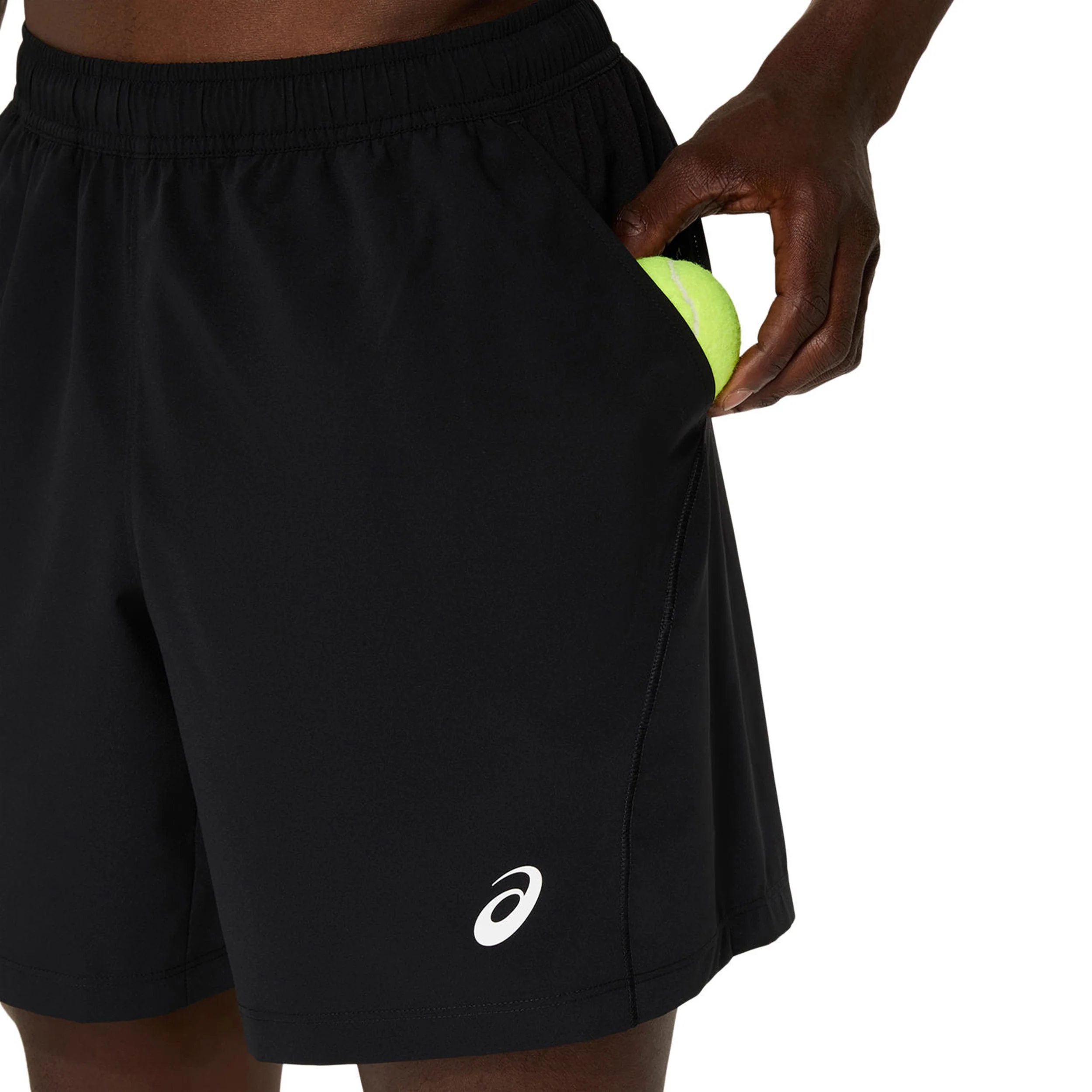 Court 7in Shorts Herren-schwarz - Image 8