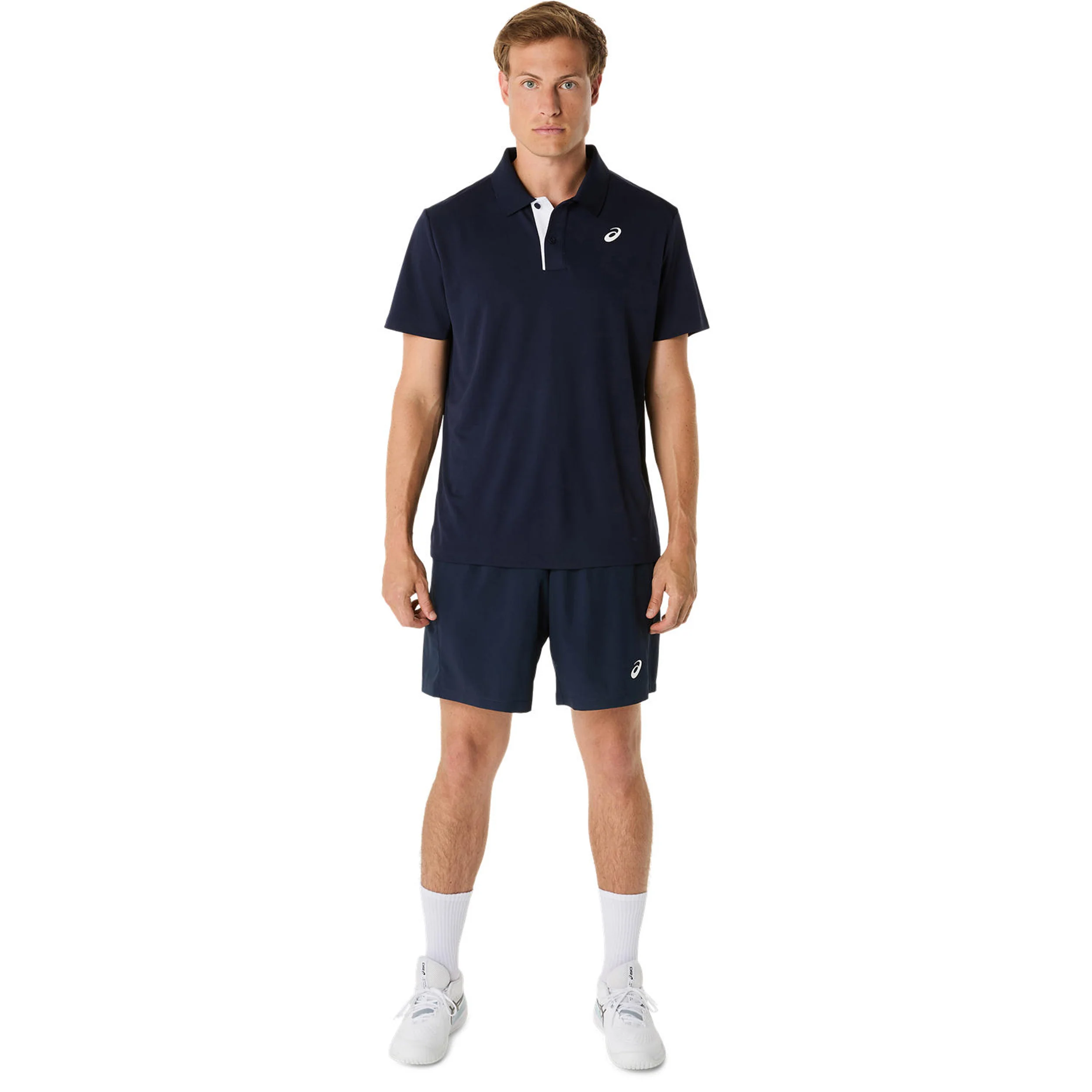 Court 9in Shorts Herren-Dunkelblau - Image 11