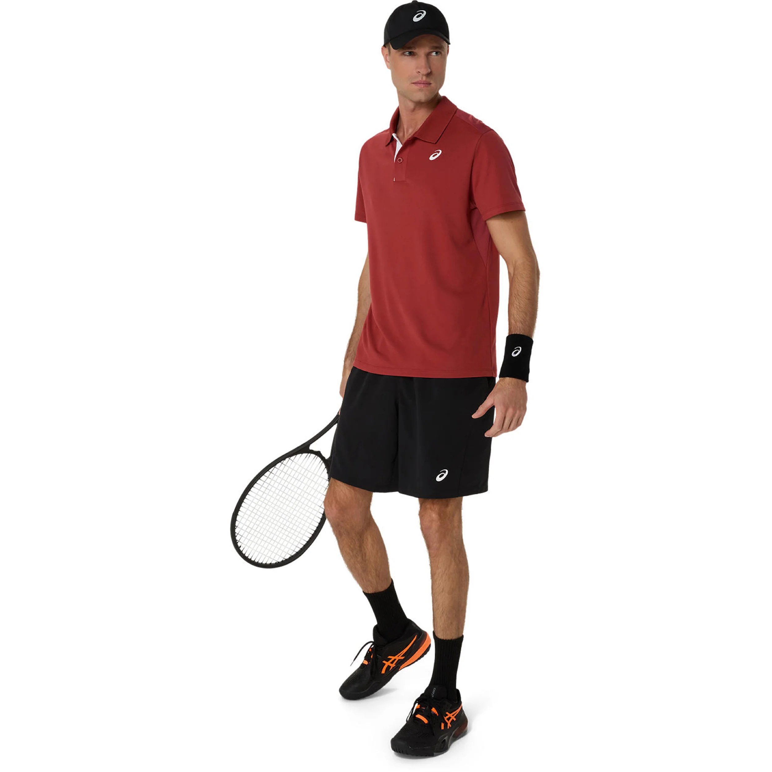Court 9in Shorts Herren-Schwarz - Image 11