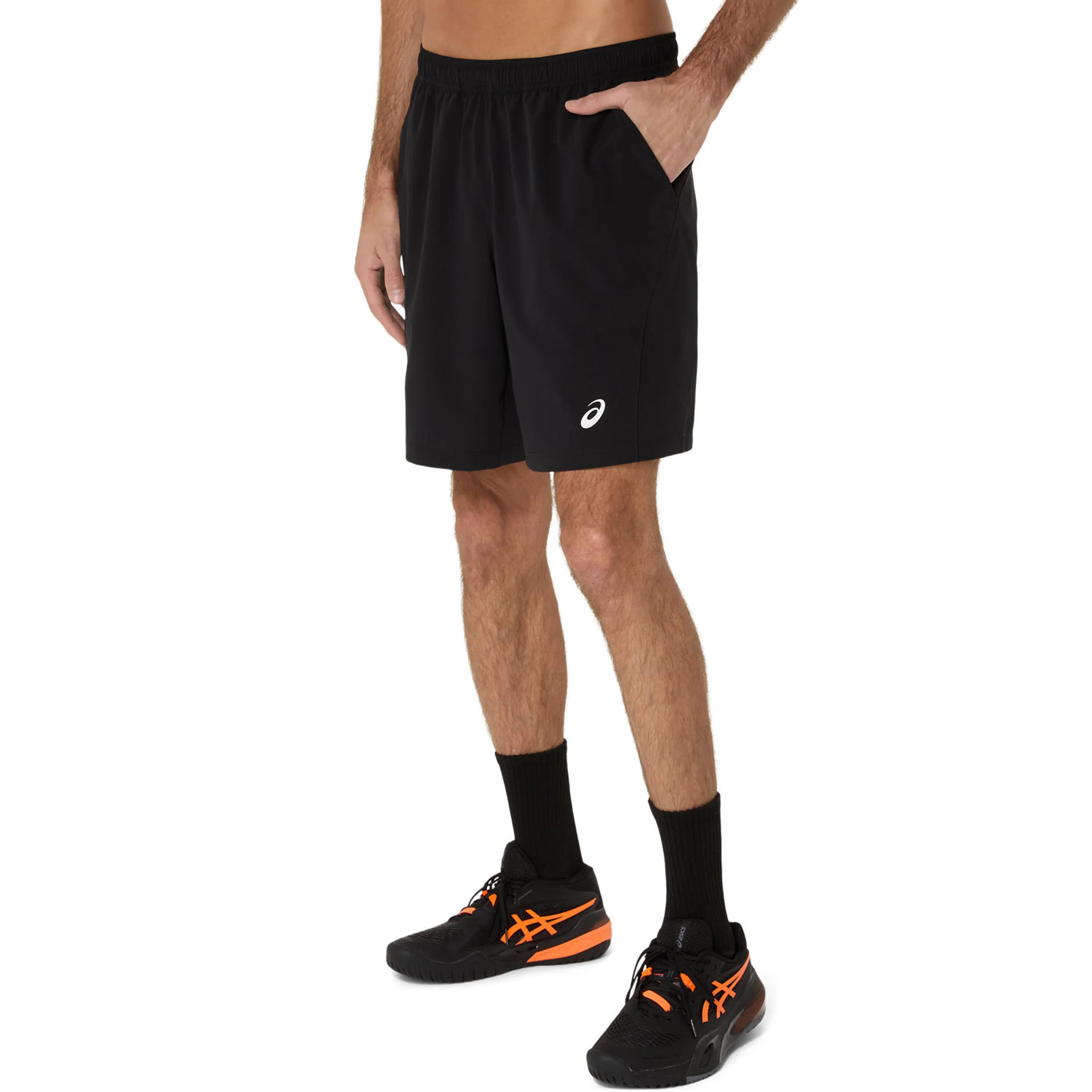 Court 9in Shorts Herren-Schwarz - Image 7